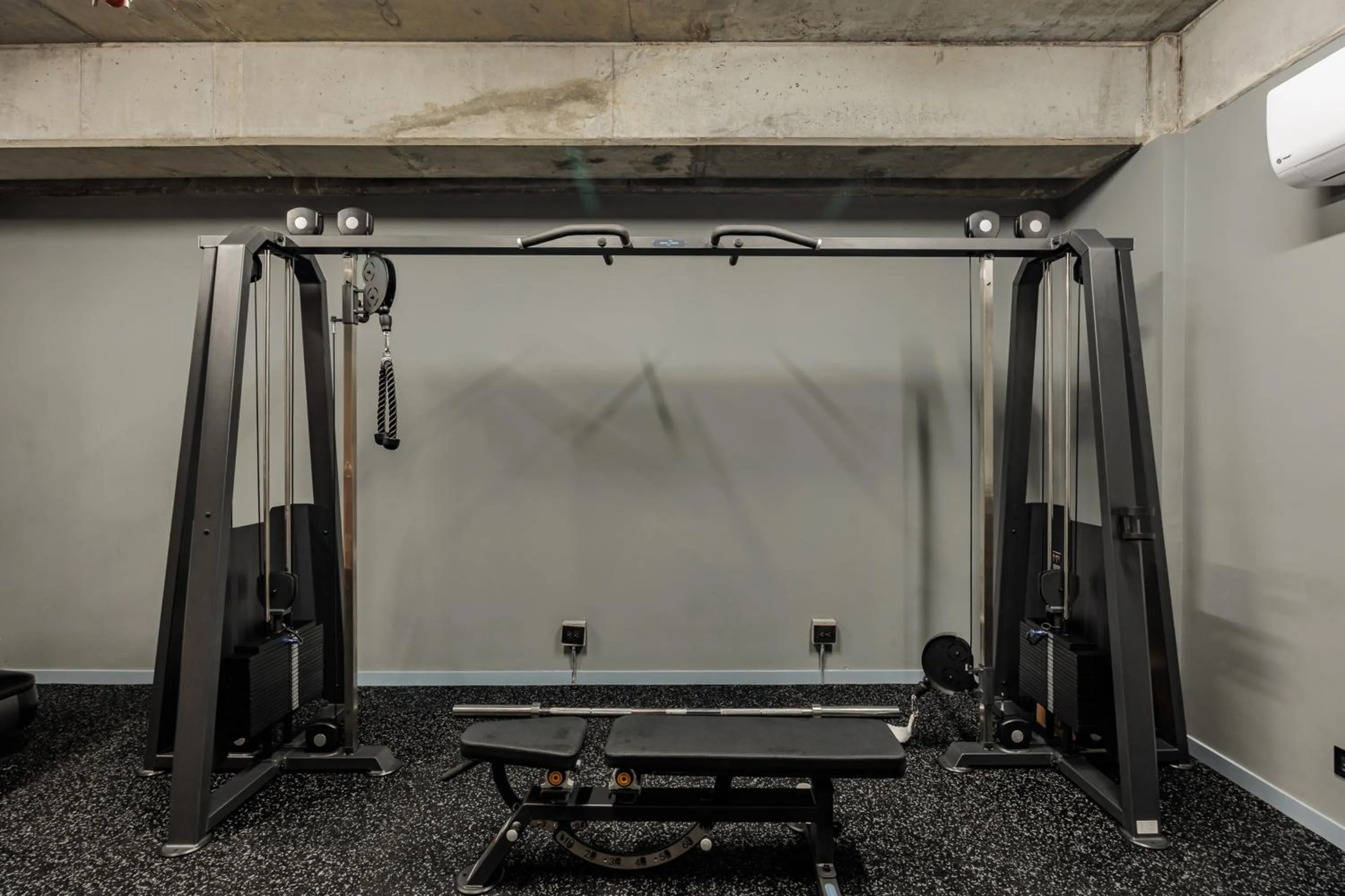 Fitness centre/facilities in The Somos Loho Hotel