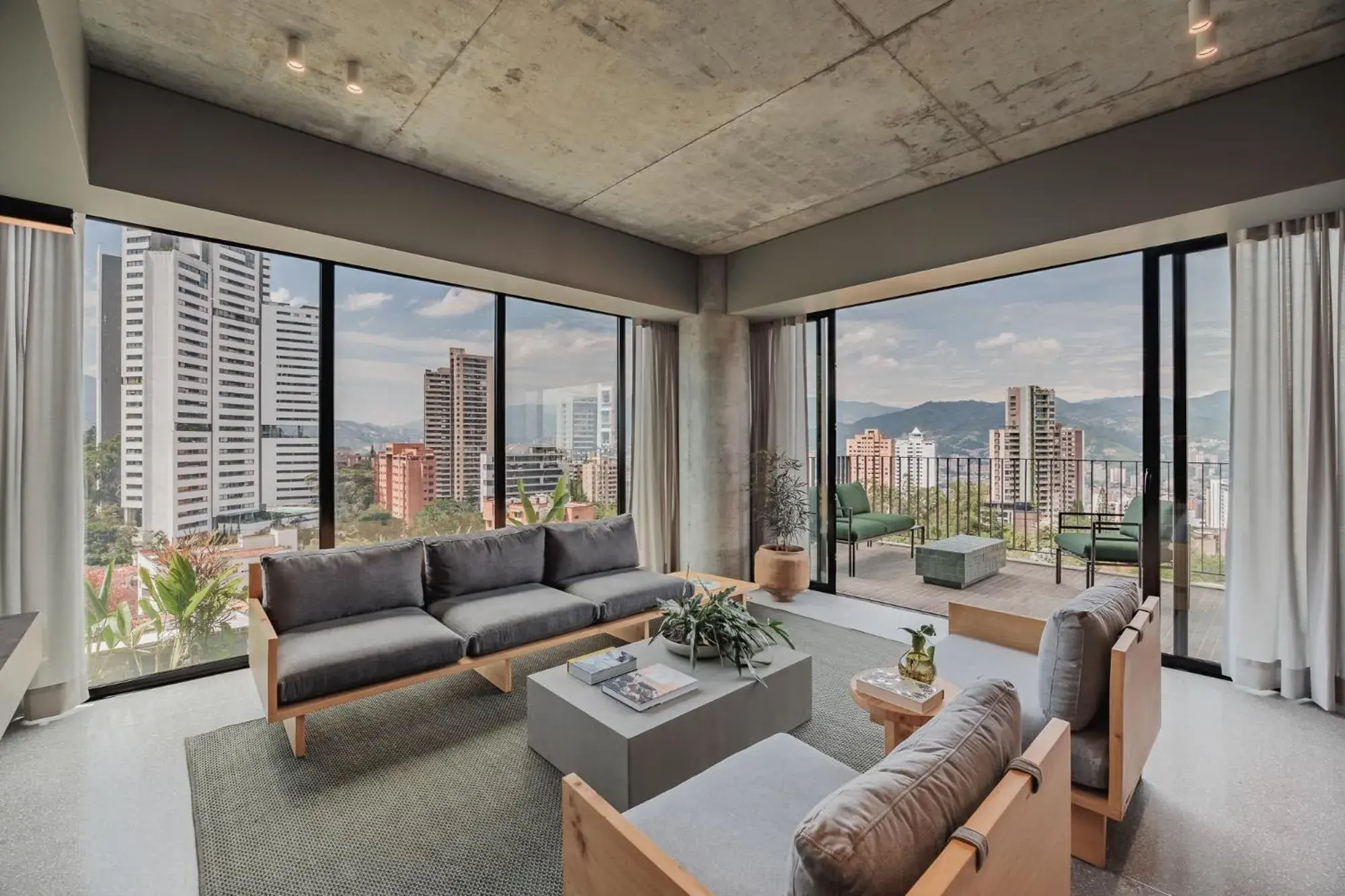 Living room in The Somos Loho Hotel Living room in The Somos Loho Hotel