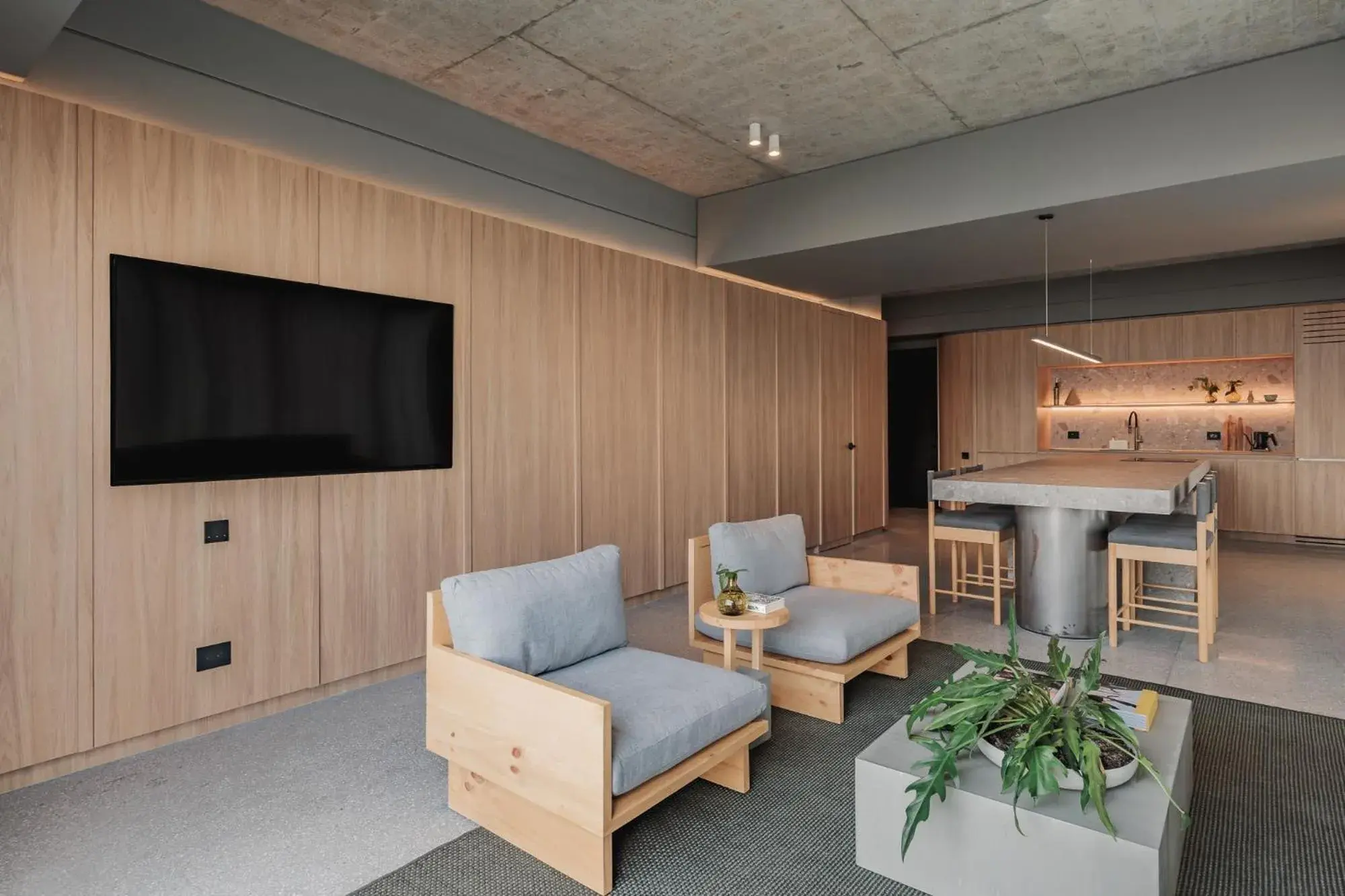 Living room in The Somos Loho Hotel Living room in The Somos Loho Hotel