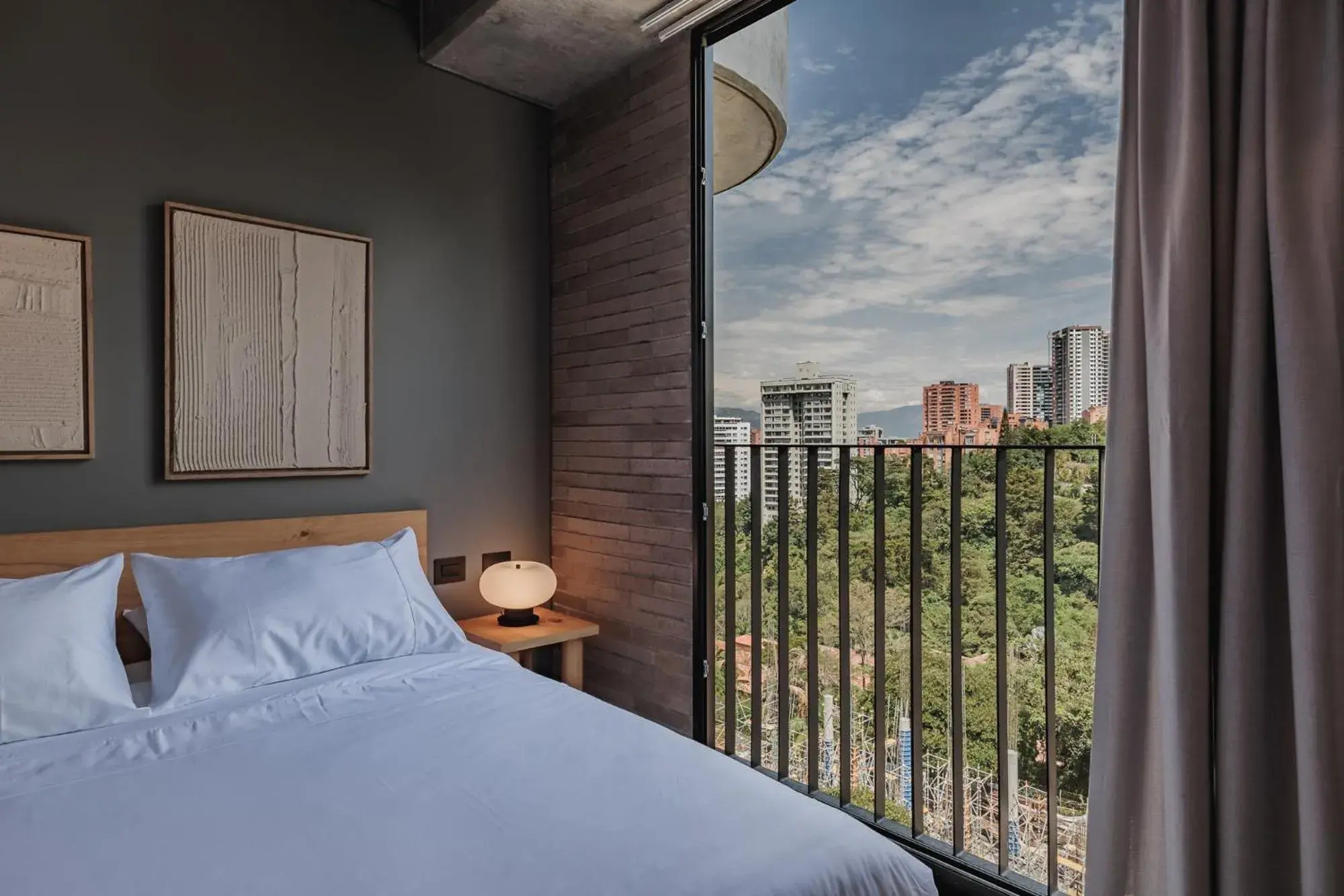 City view, Bed in The Somos Loho Hotel City view, Bed in The Somos Loho Hotel