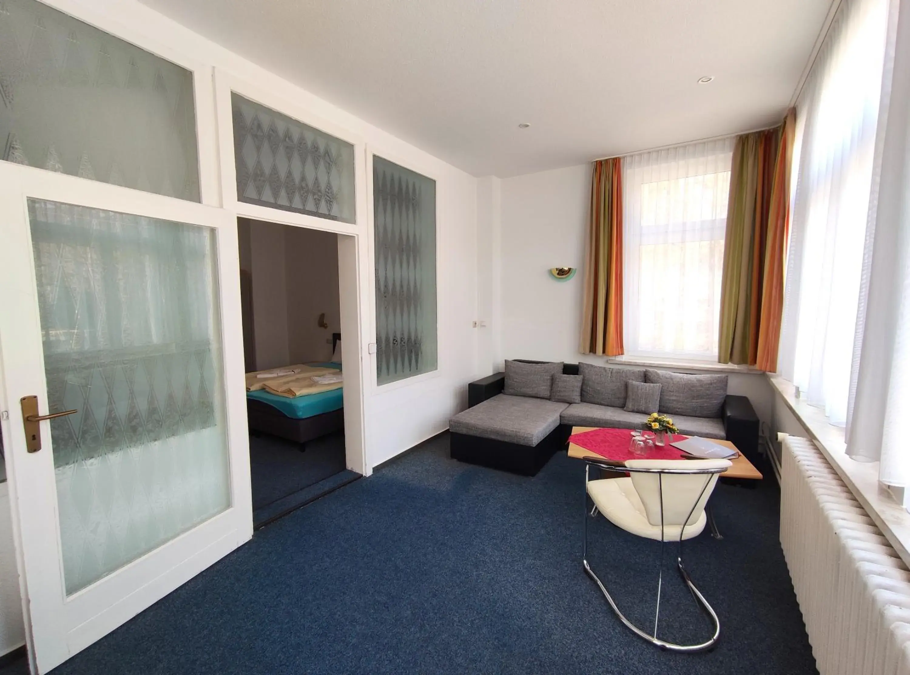 Bedroom in Hotel Waldmühle Bedroom in Hotel Waldmühle