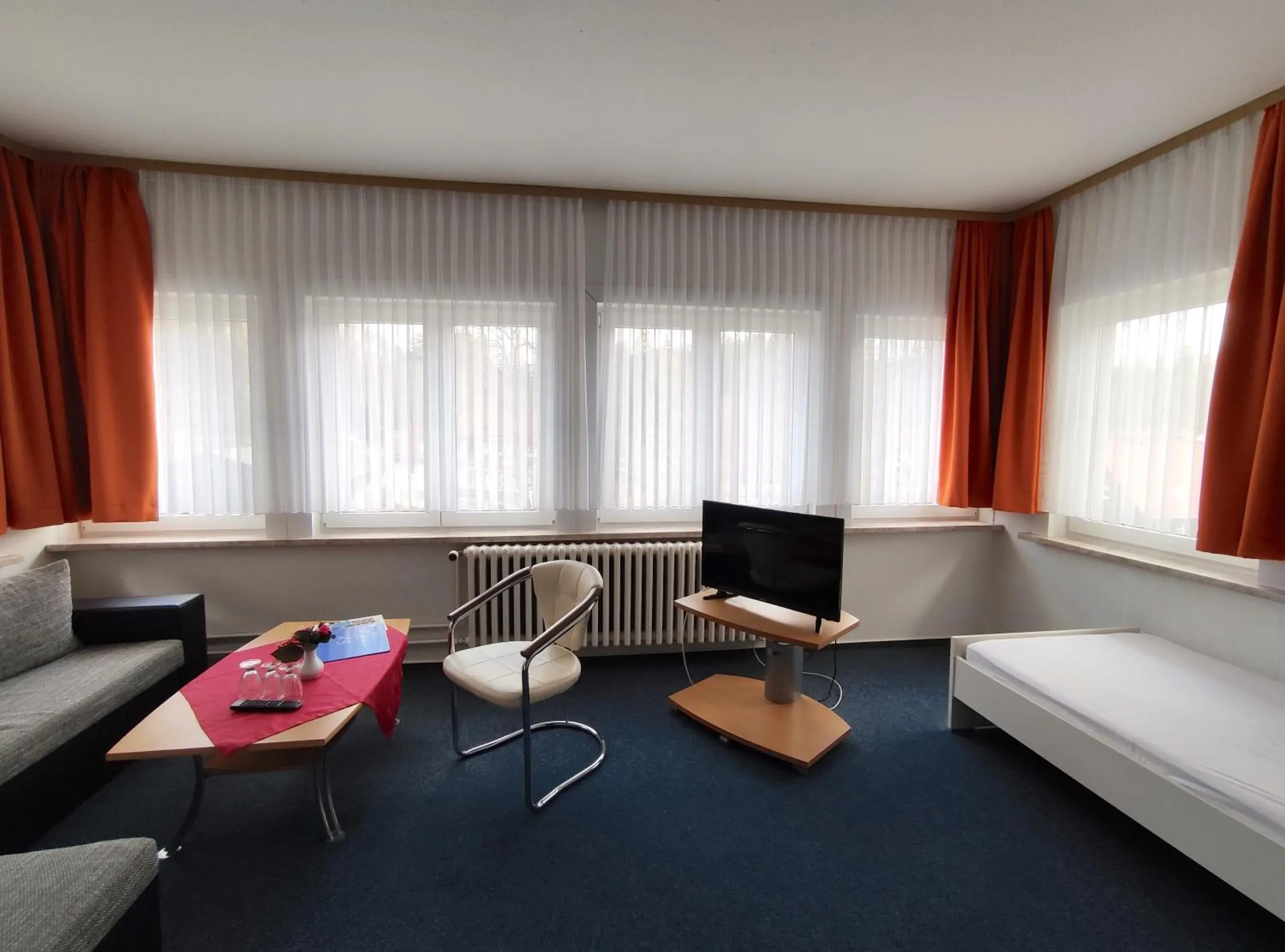 Bedroom in Hotel Waldmühle Bedroom in Hotel Waldmühle