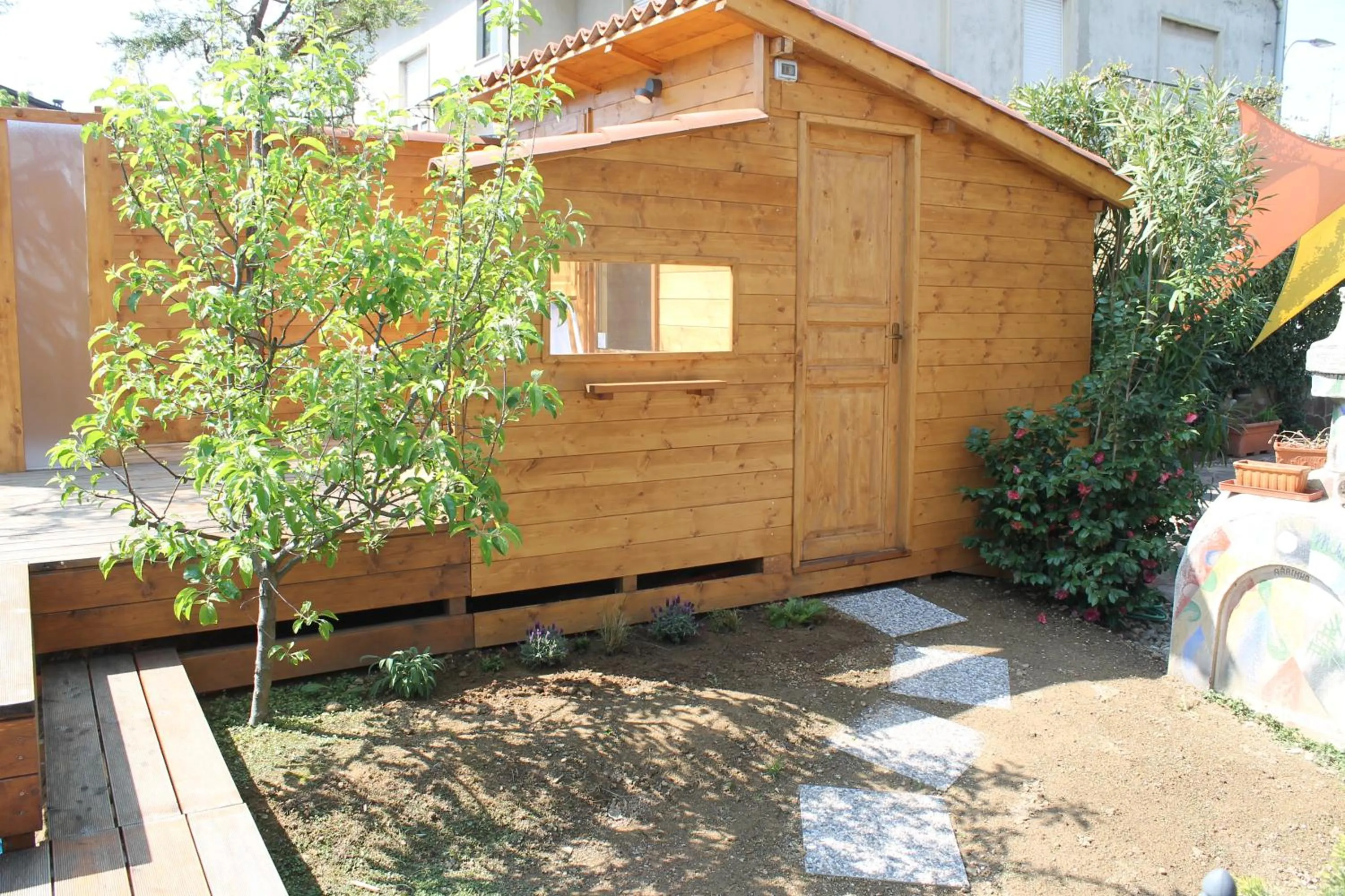 Sauna in B&B Artistic House