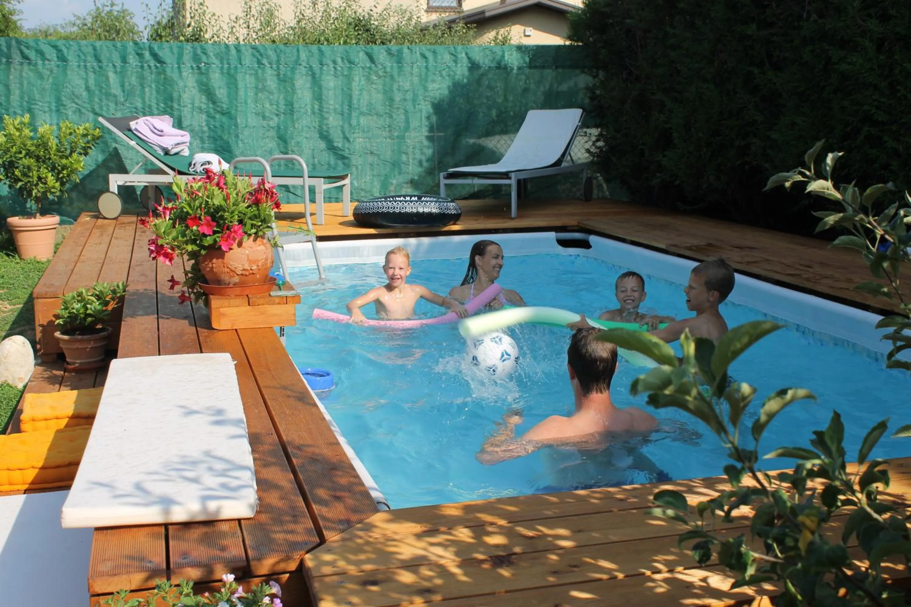 Children play ground in B&B Artistic House