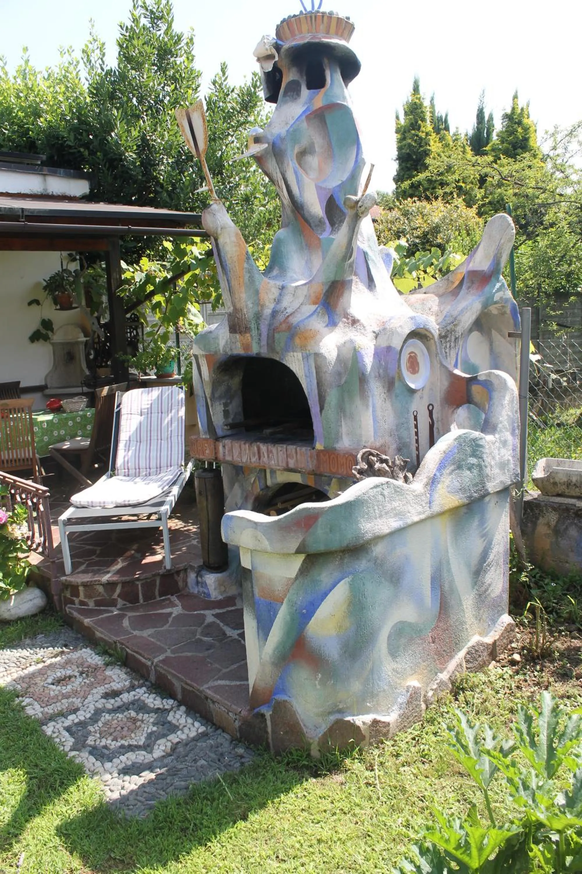 BBQ facilities in B&B Artistic House