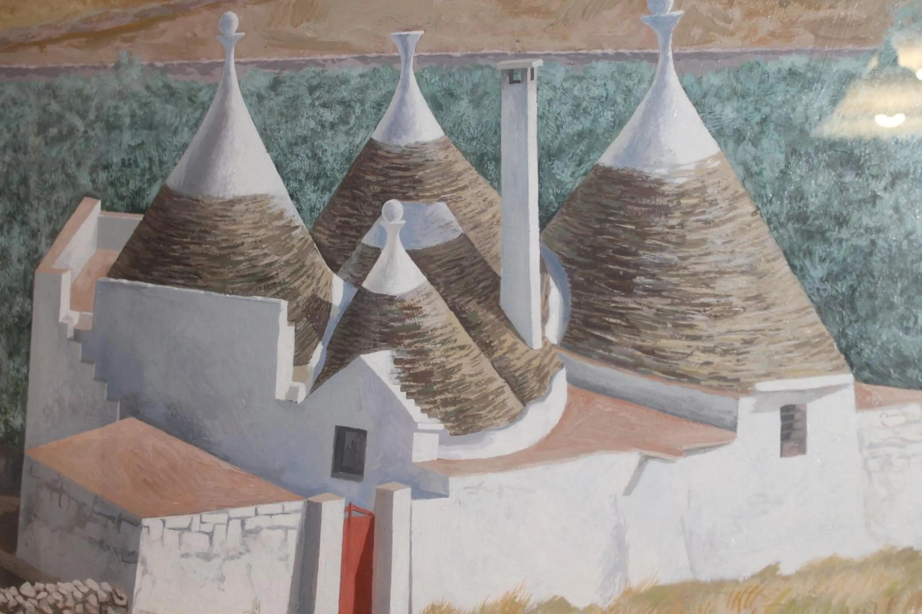 Decorative detail in B&B Artistic House