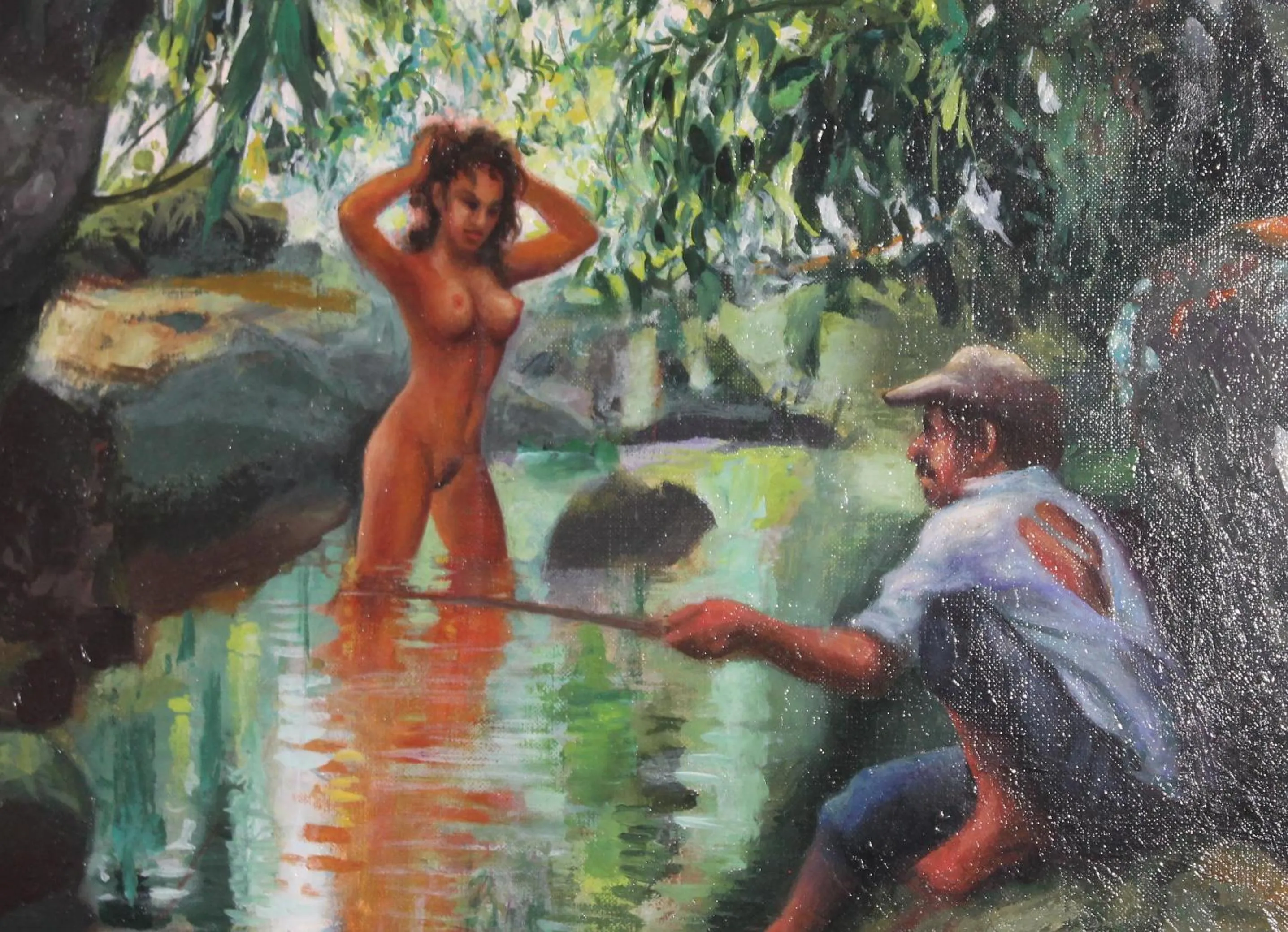 Decorative detail in B&B Artistic House