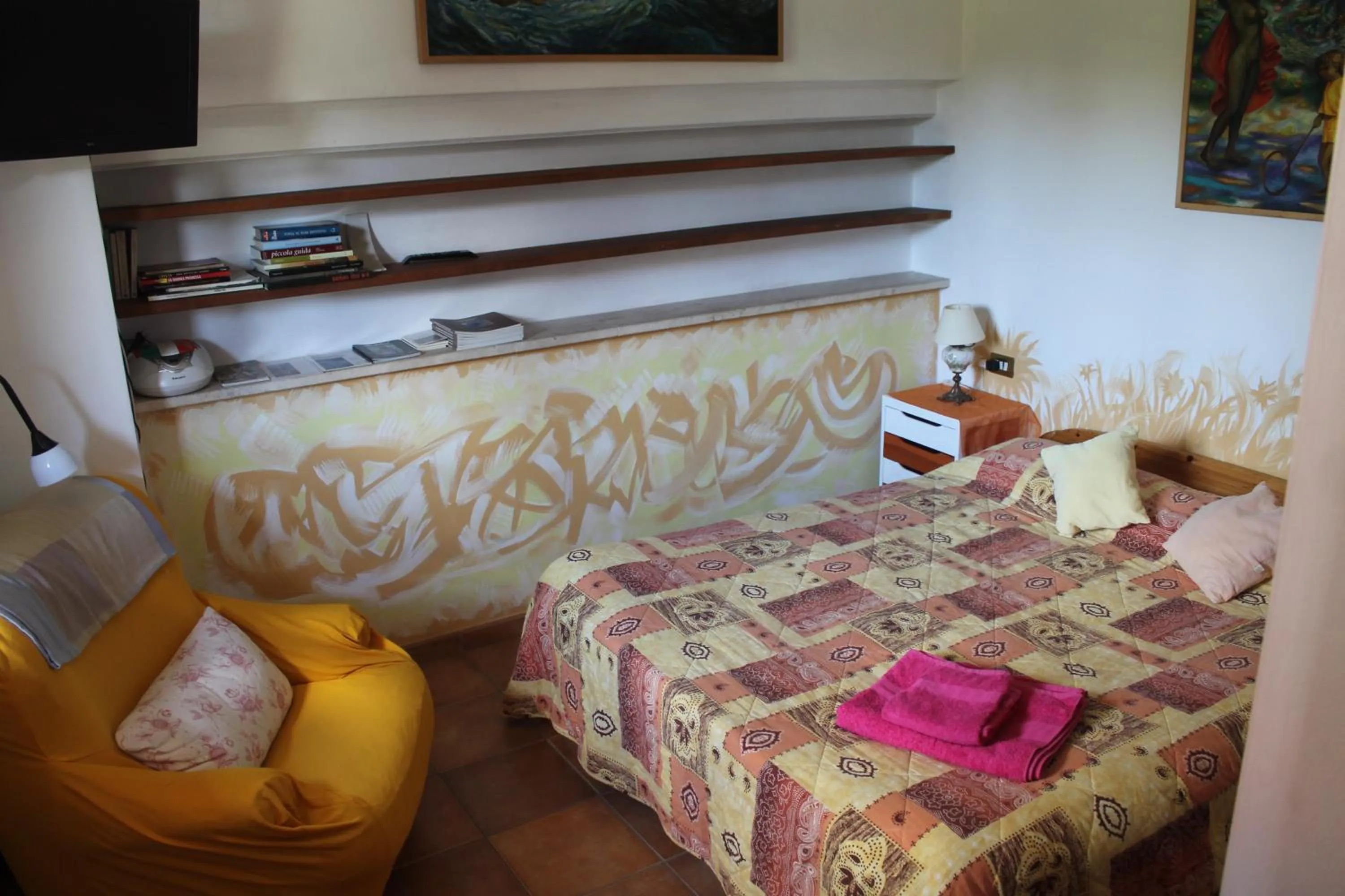 Bed in B&B Artistic House