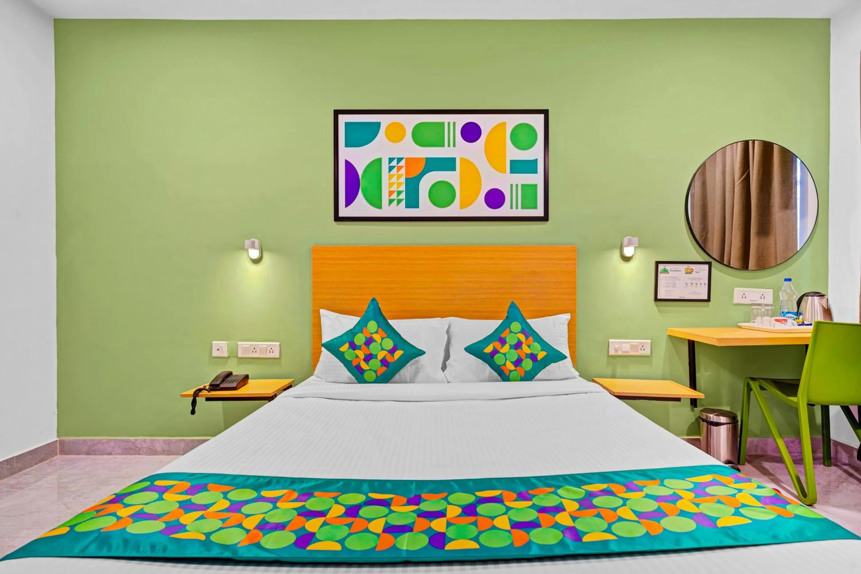 Bedroom, Bed in Treebo Hydotel Kompally