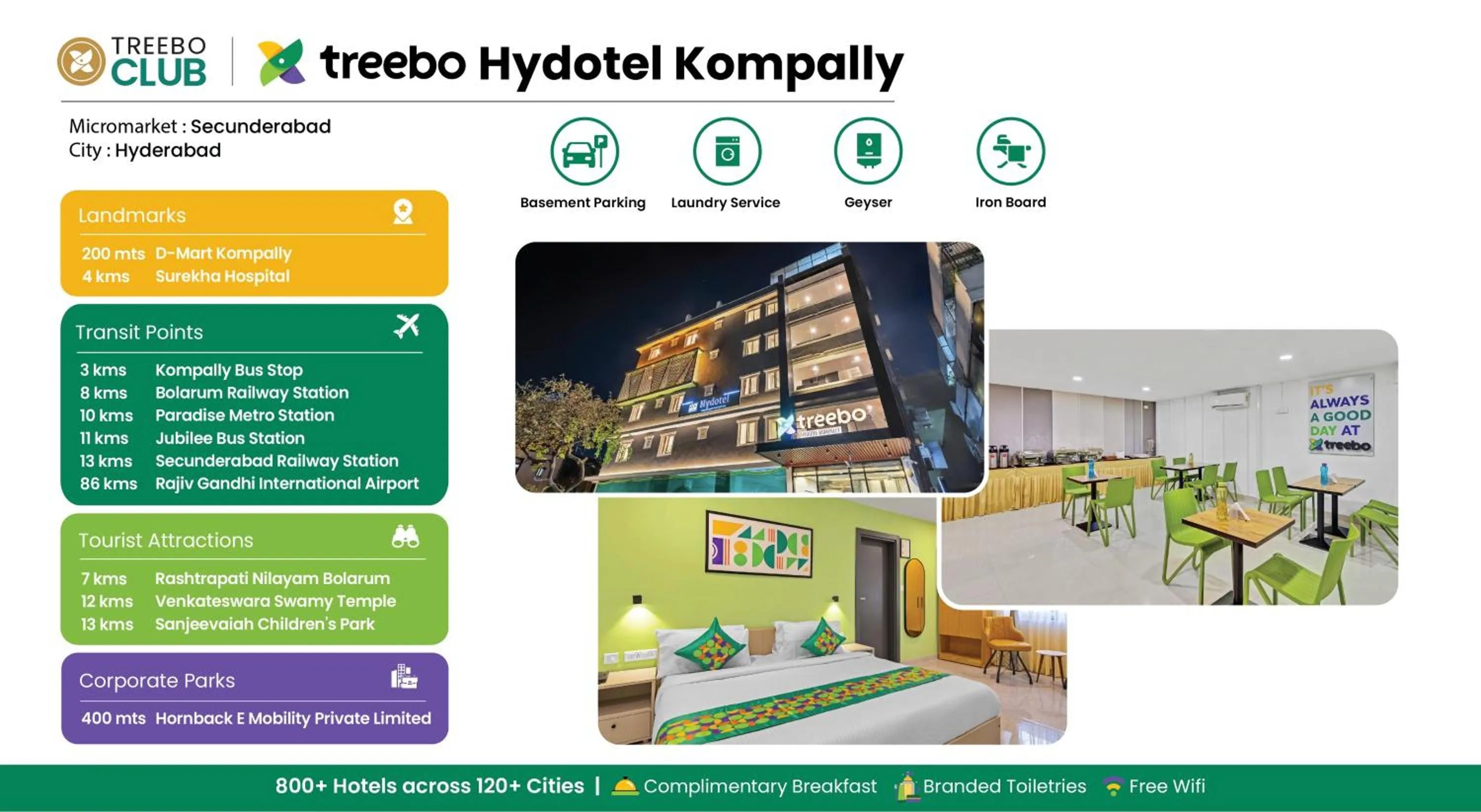 Treebo Hydotel Kompally