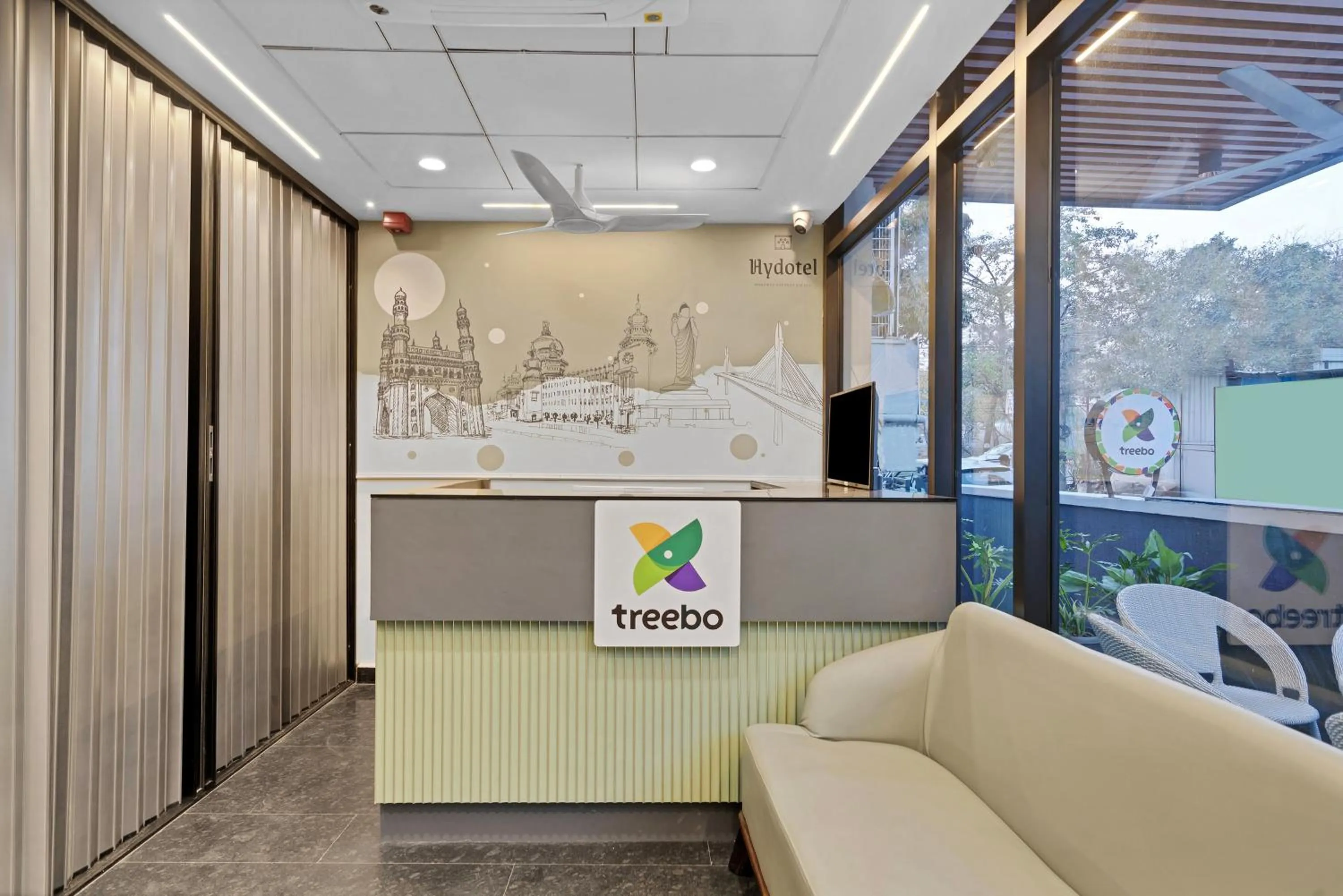 Lobby or reception in Treebo Hydotel Kompally