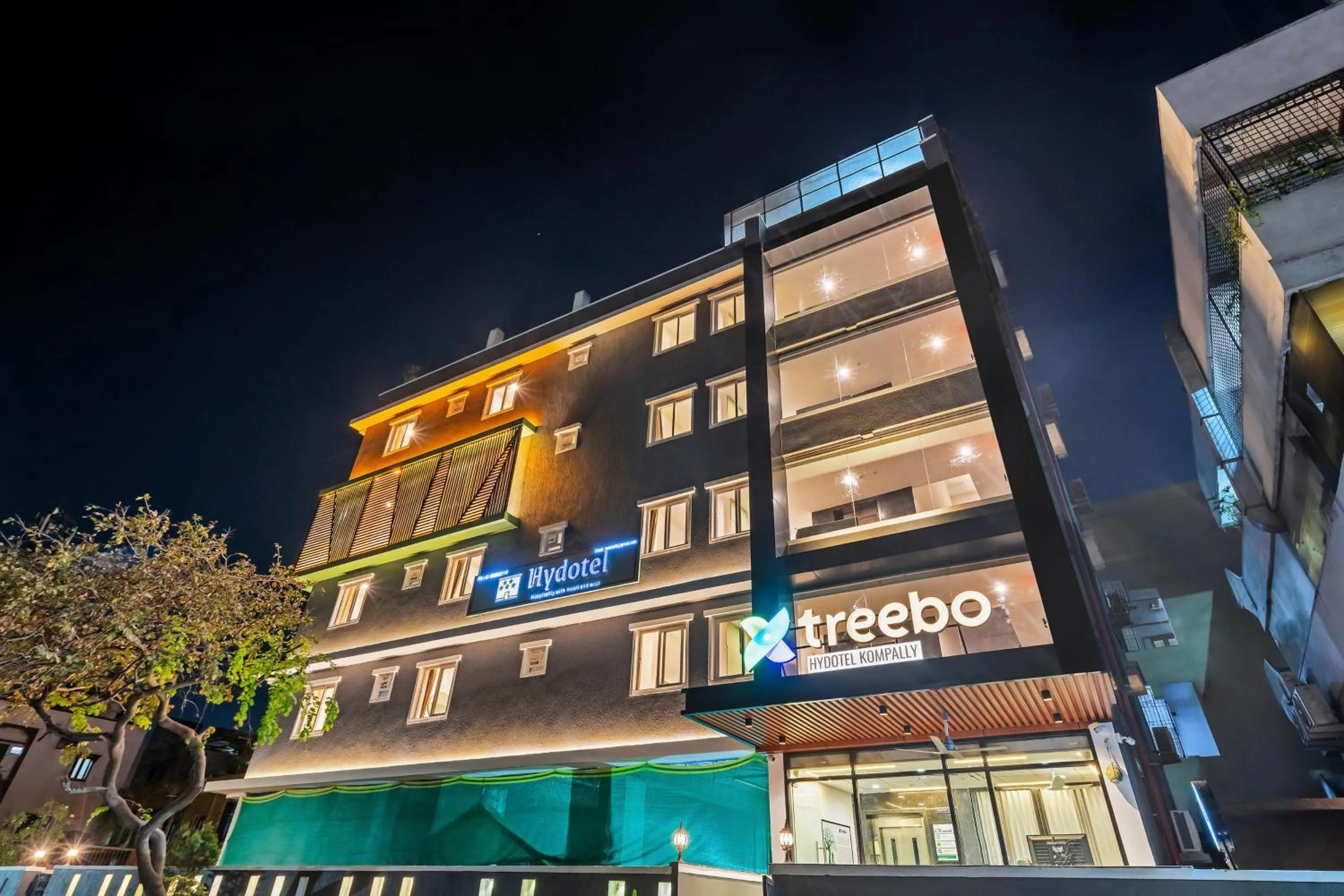 Property building in Treebo Hydotel Kompally