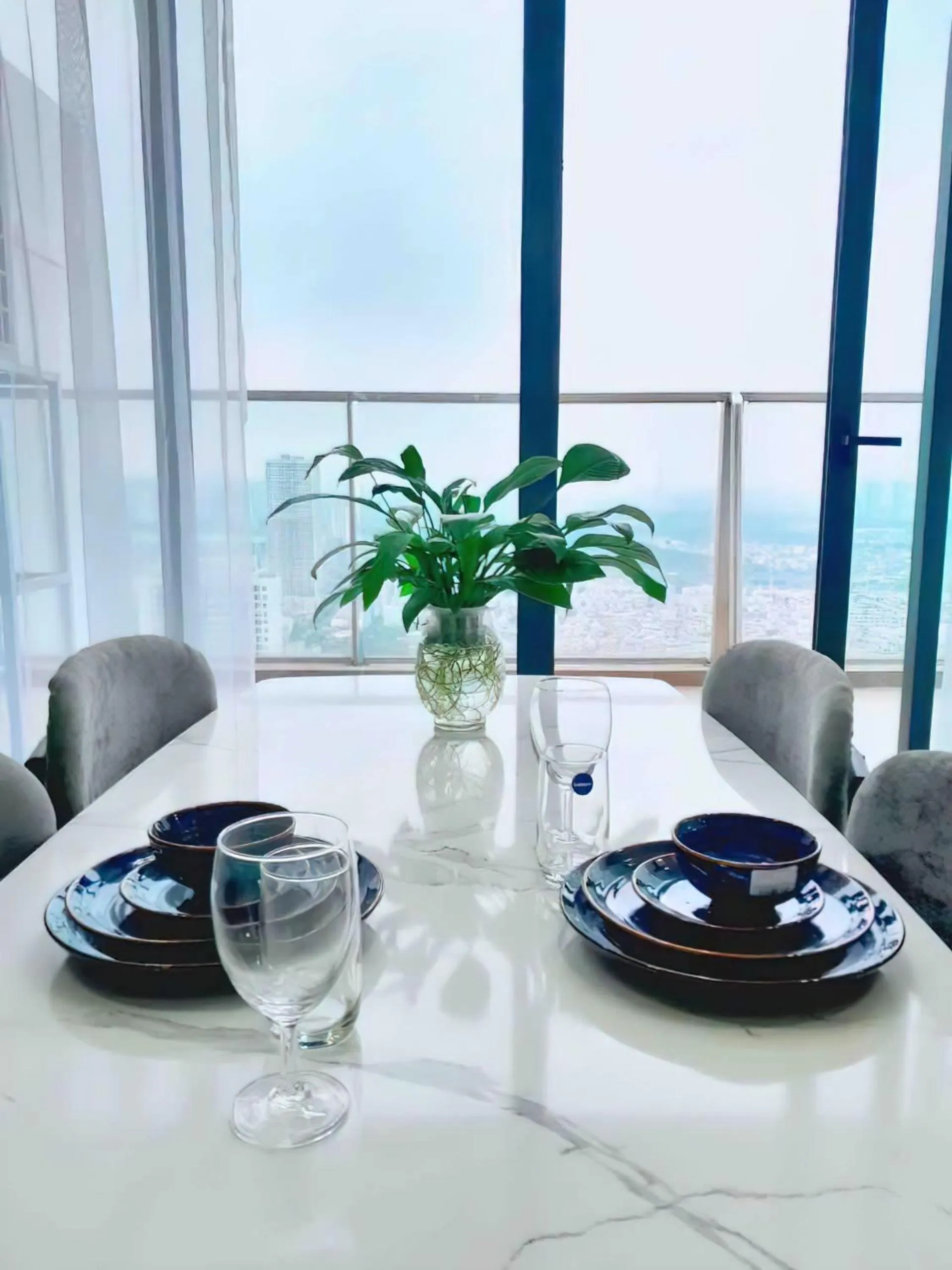 Seating area in Ha Tay Millennium Apartments - Free Gym Pool