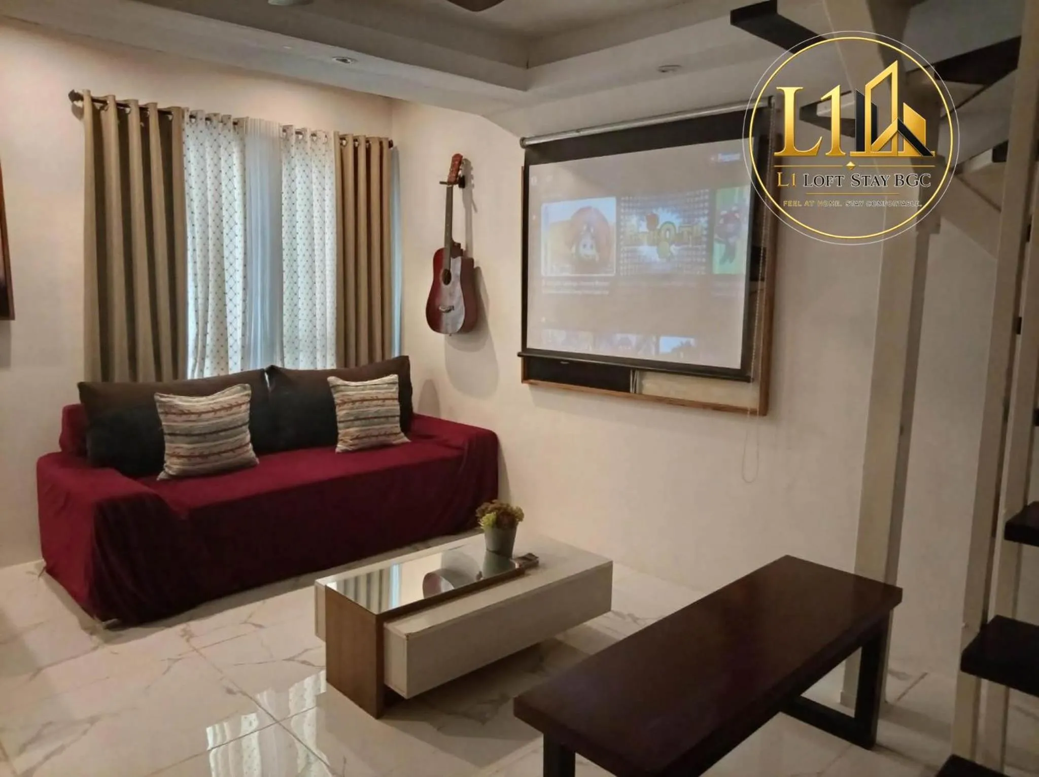 L1 Twin Bed Staycation in Bonifacio Global City