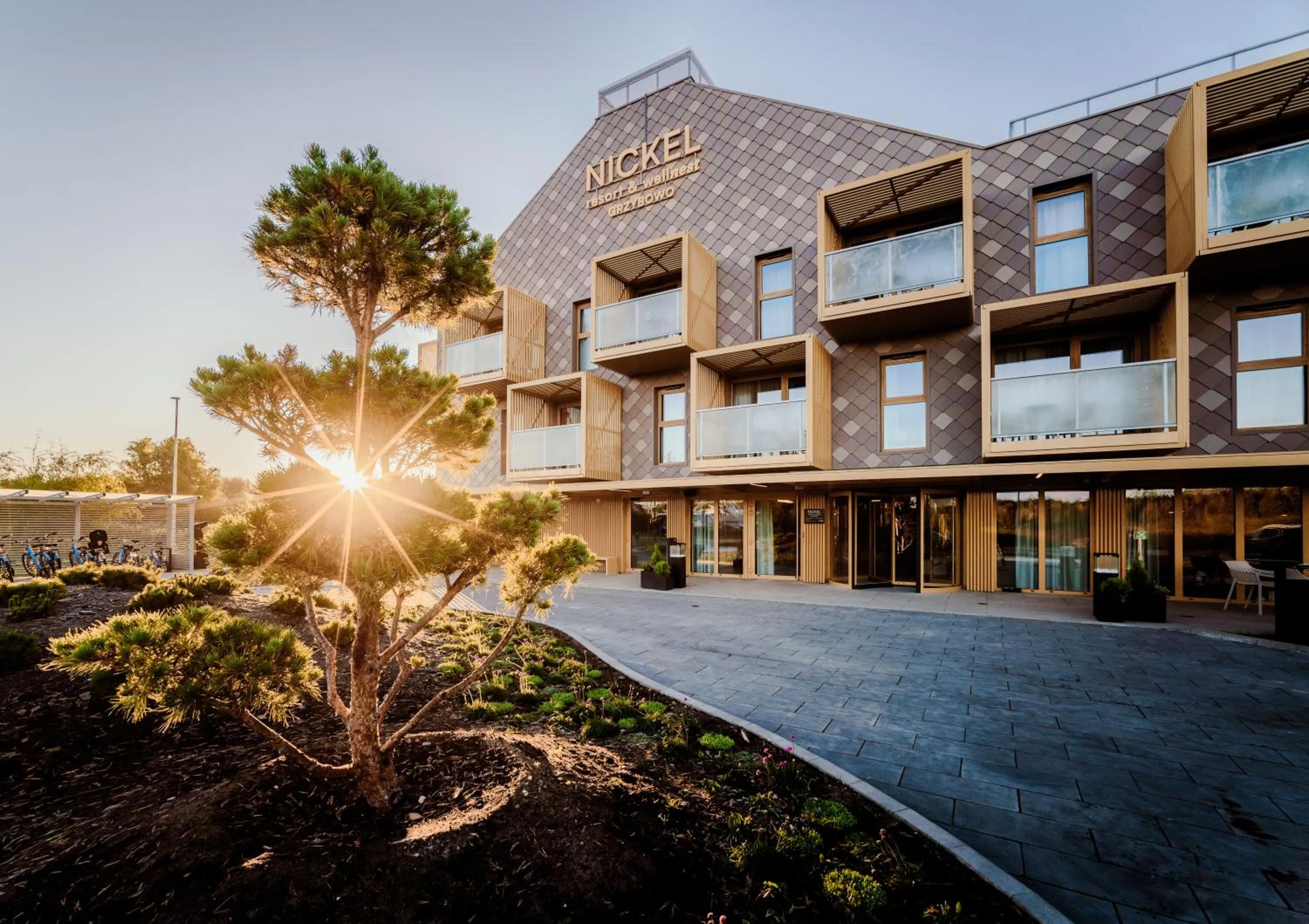 Property building in Nickel Resort & Wellnest Kołobrzeg - Grzybowo