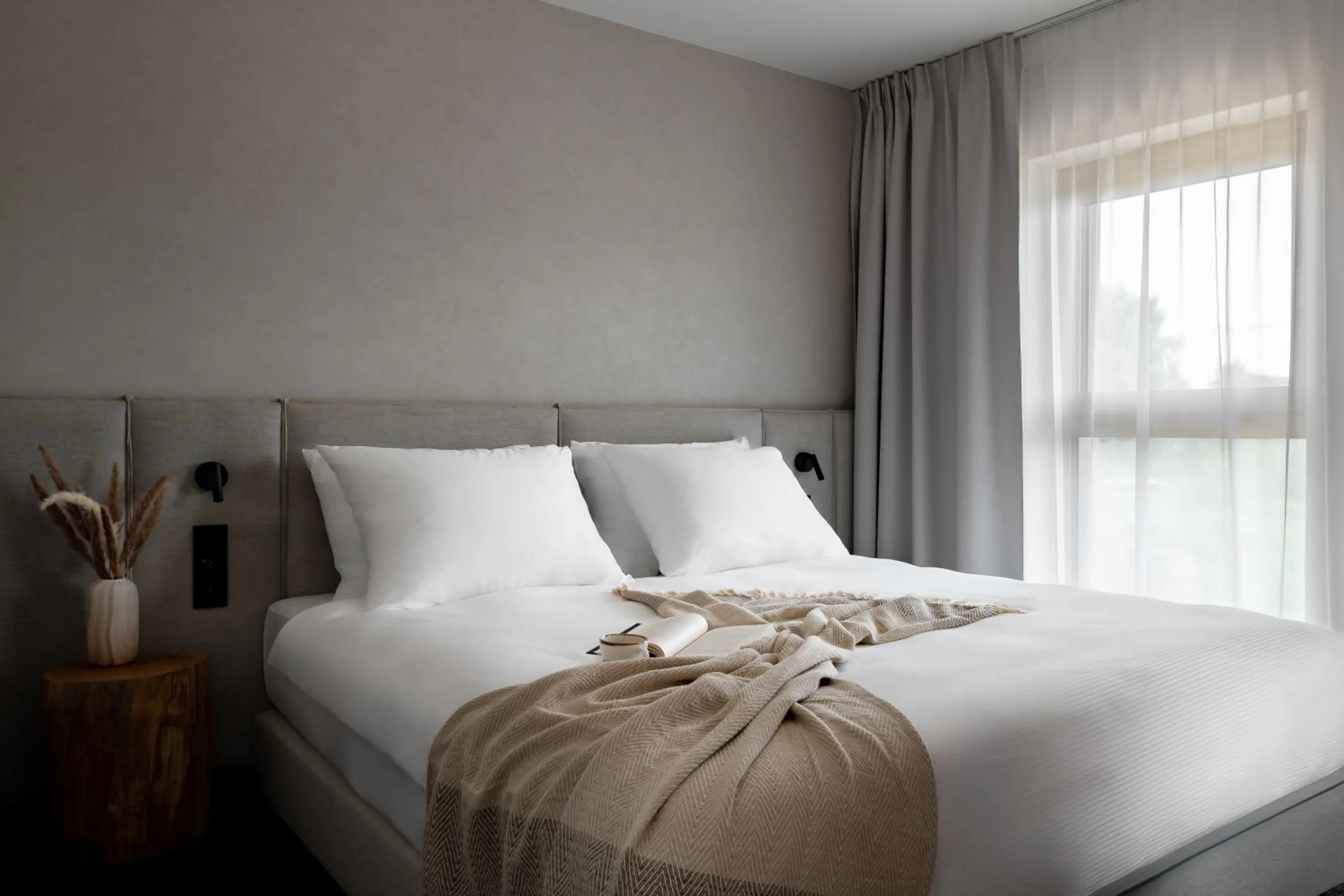 Bed in Nickel Resort & Wellnest Kołobrzeg - Grzybowo