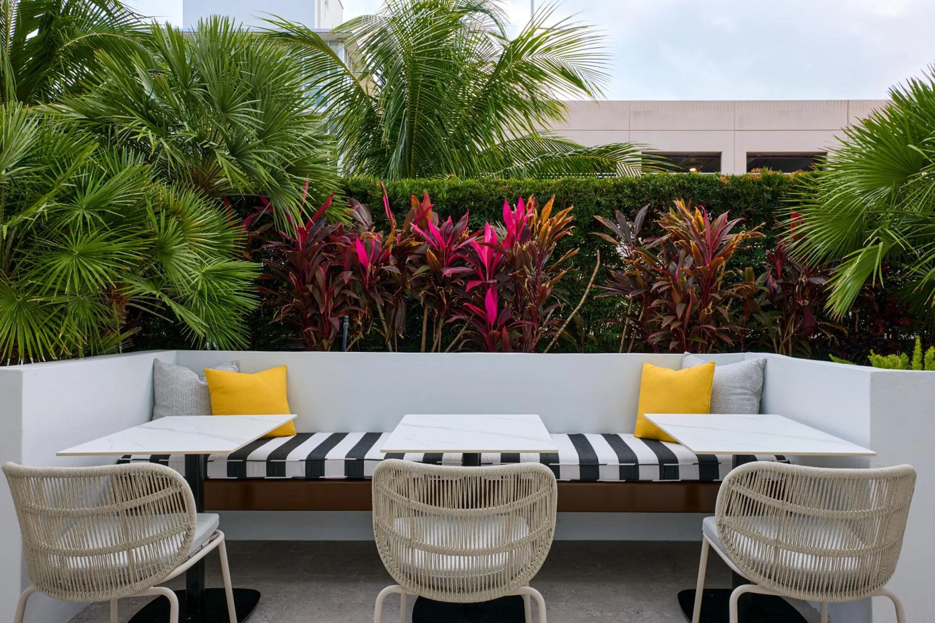 Patio in Hyatt Centric South Beach Miami
