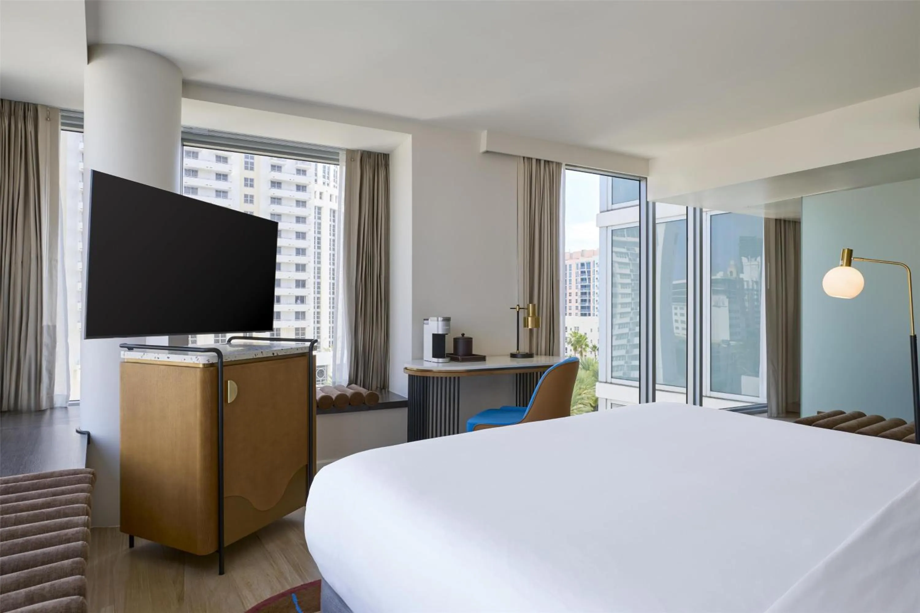 Bedroom, Bed in Hyatt Centric South Beach Miami