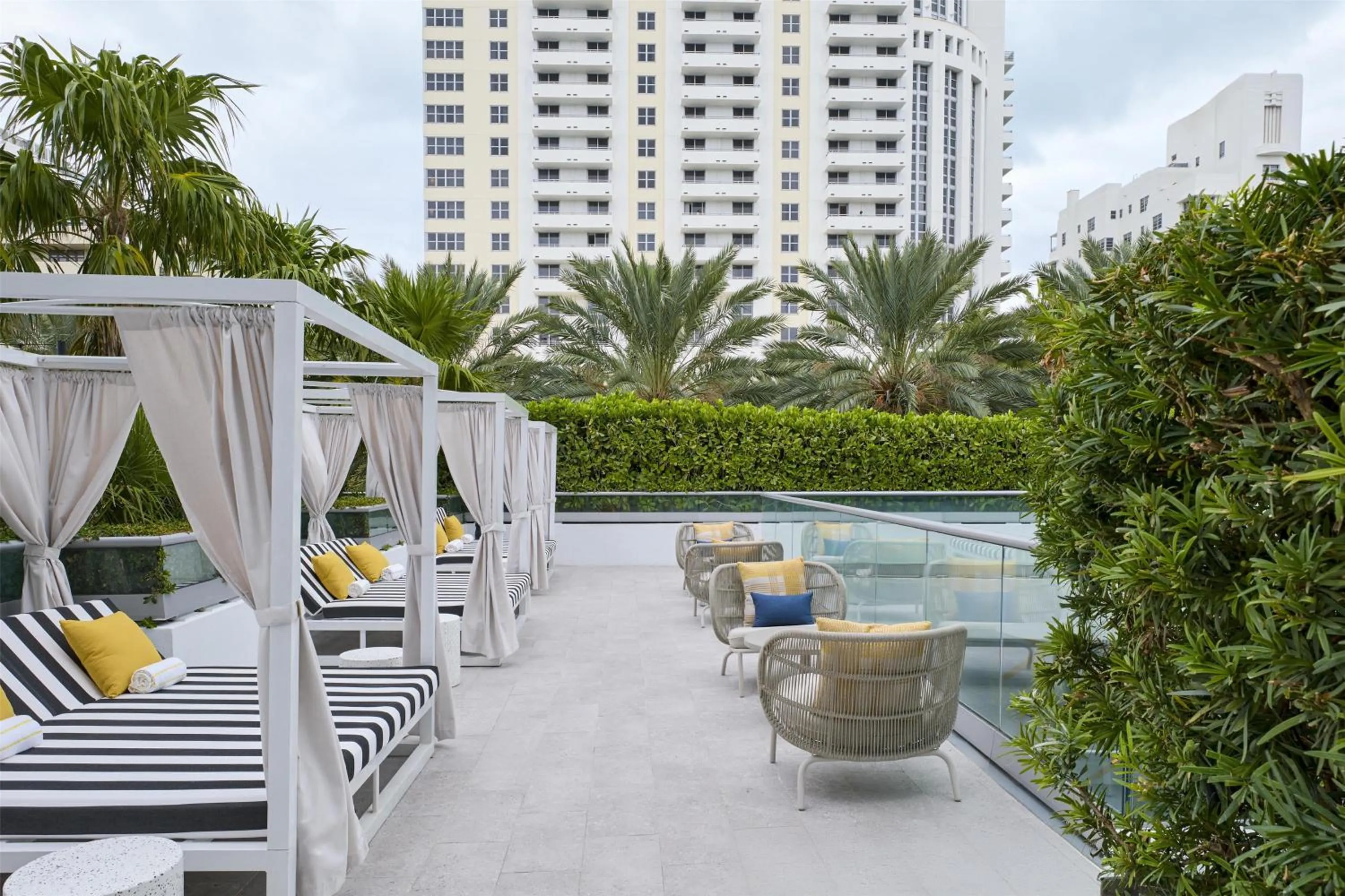 Swimming pool in Hyatt Centric South Beach Miami