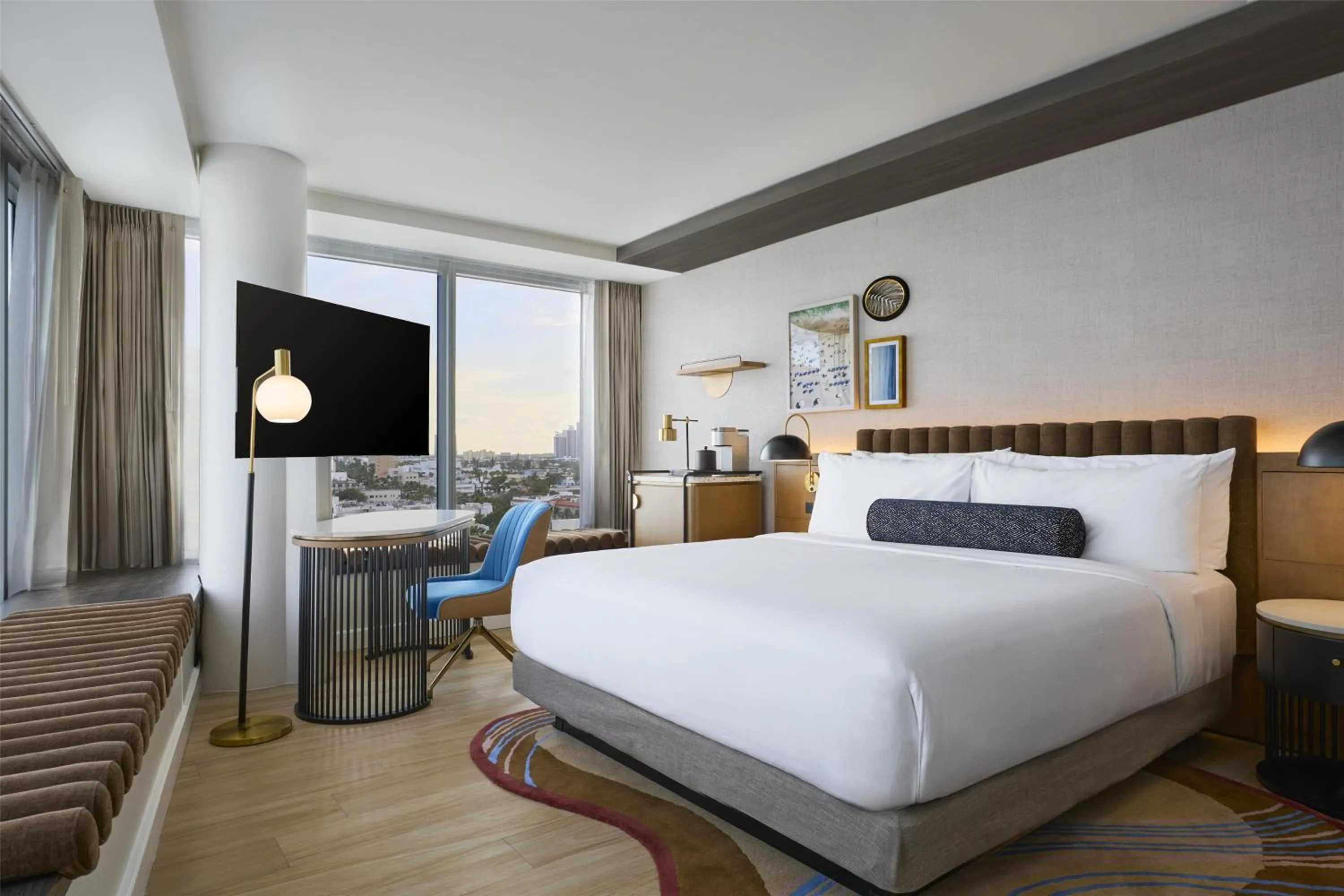 Bedroom, Bed in Hyatt Centric South Beach Miami