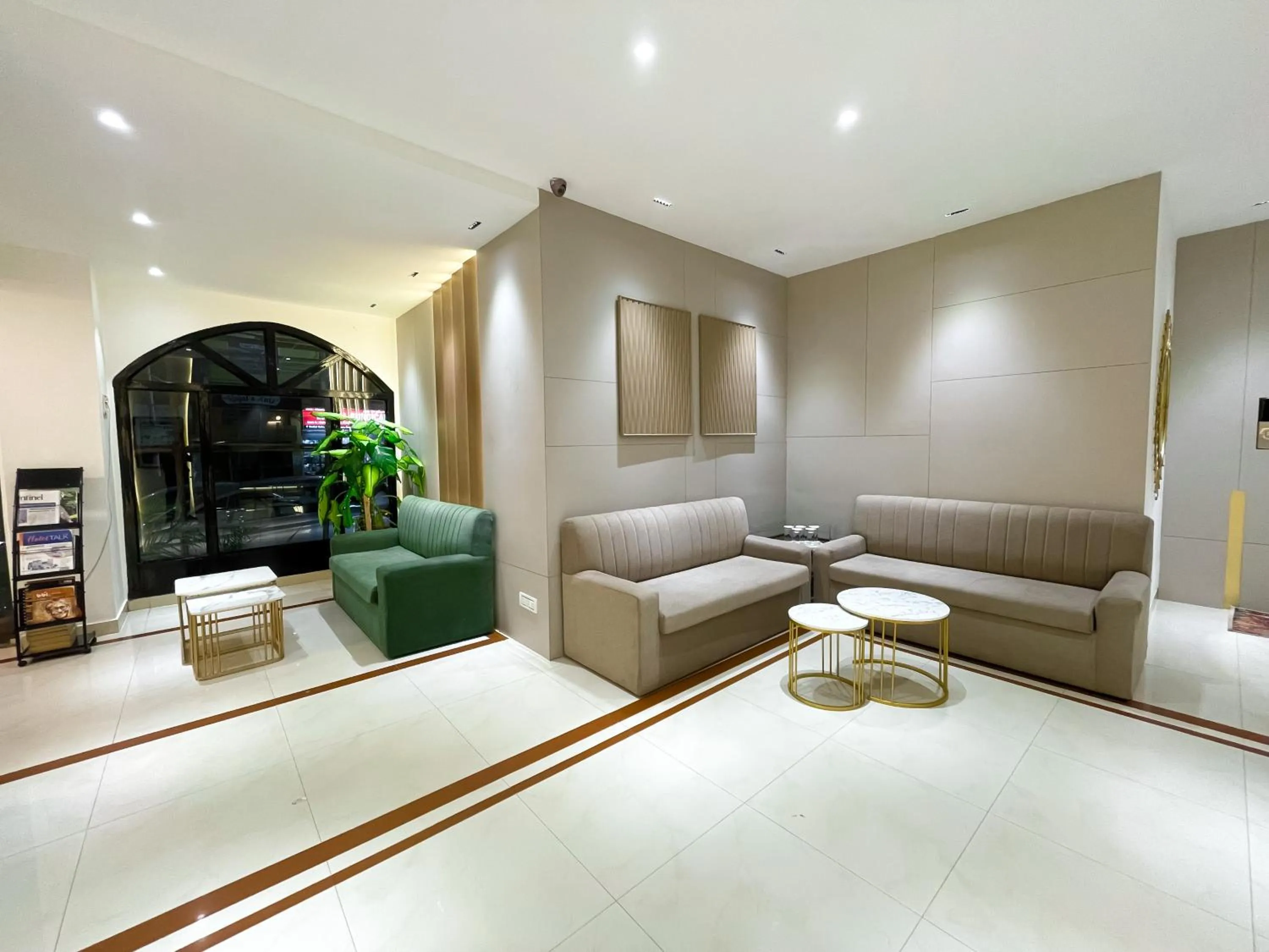 Lobby or reception in Hotel Prag Continental