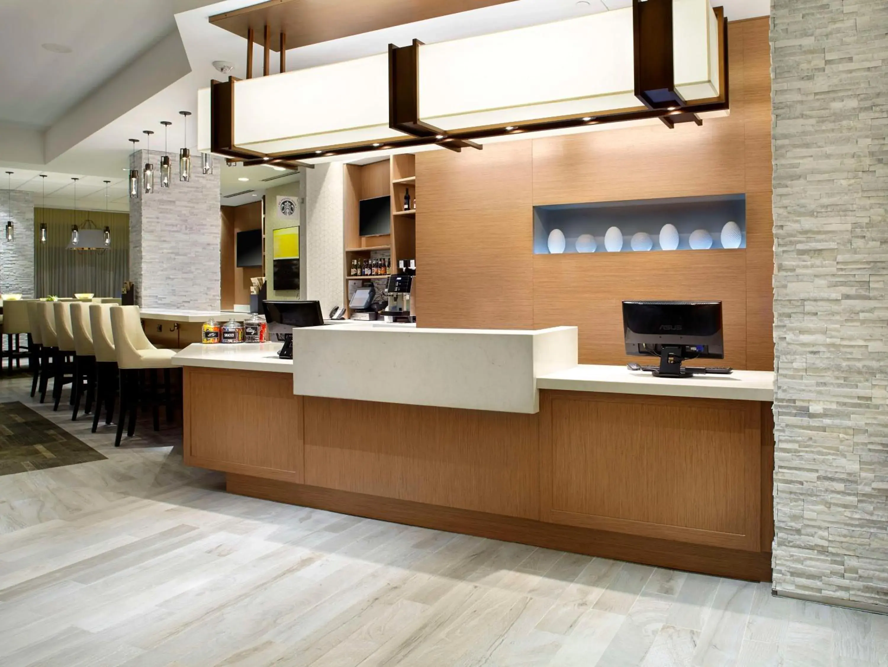 Lobby or reception in Hyatt Place Miami Airport East Lobby or reception in Hyatt Place Miami Airport East