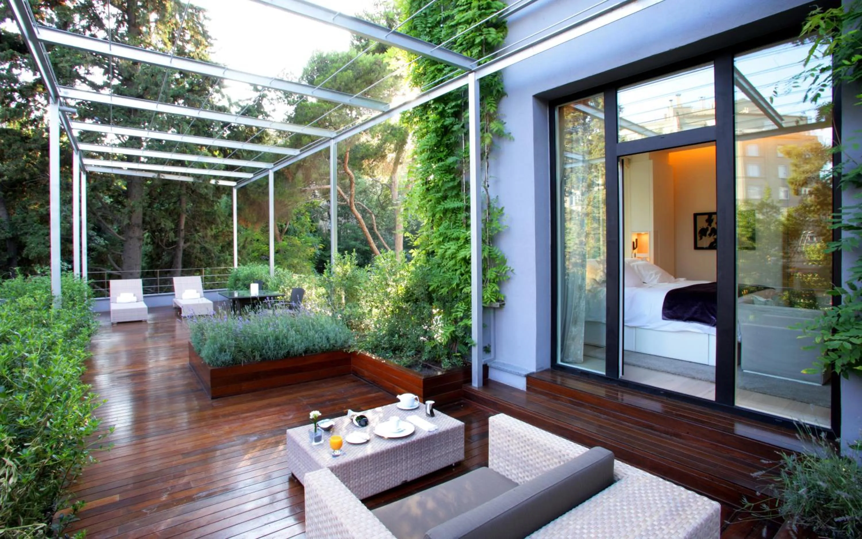 Balcony/Terrace in ABaC H&R Barcelona Monument