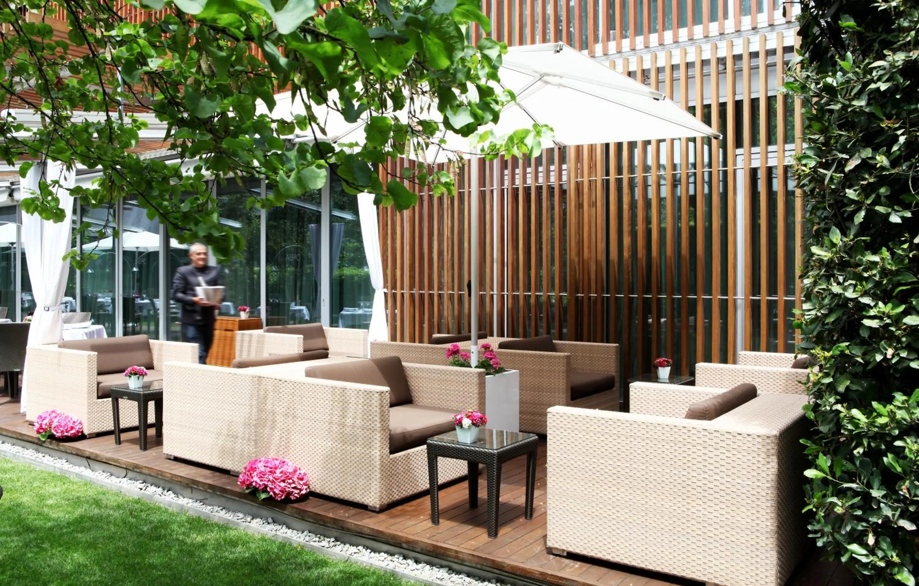 Garden in ABaC H&R Barcelona Monument