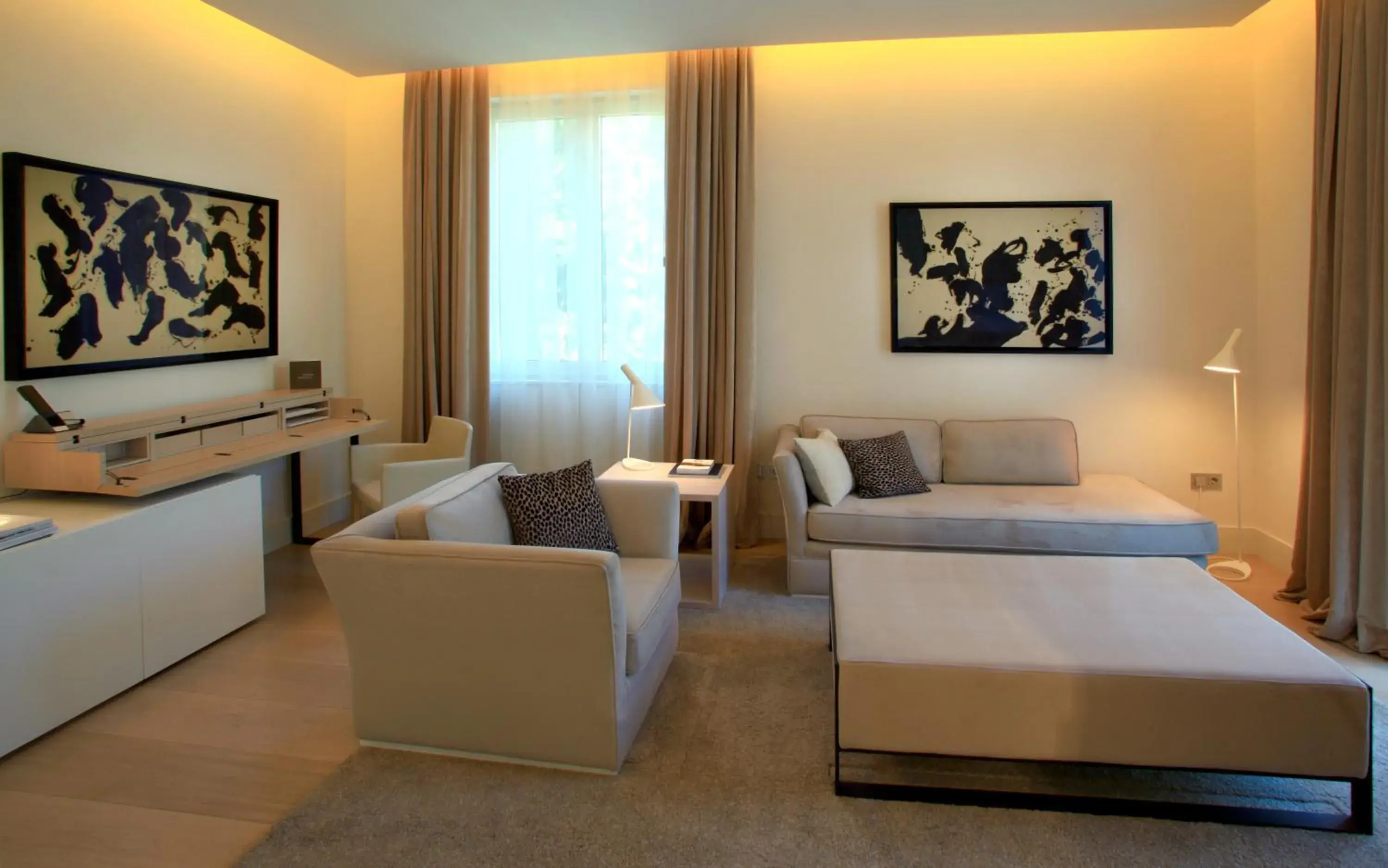 Living room in ABaC H&R Barcelona Monument Living room in ABaC H&R Barcelona Monument