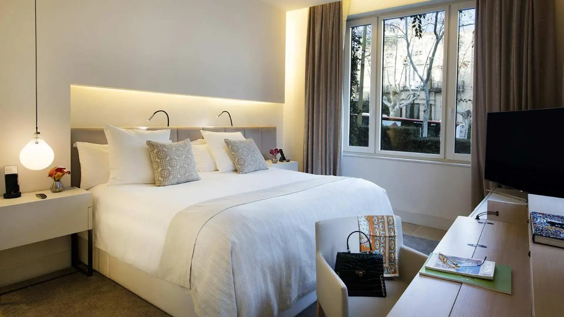 Bedroom, Bed in ABaC H&R Barcelona Monument Bedroom, Bed in ABaC H&R Barcelona Monument