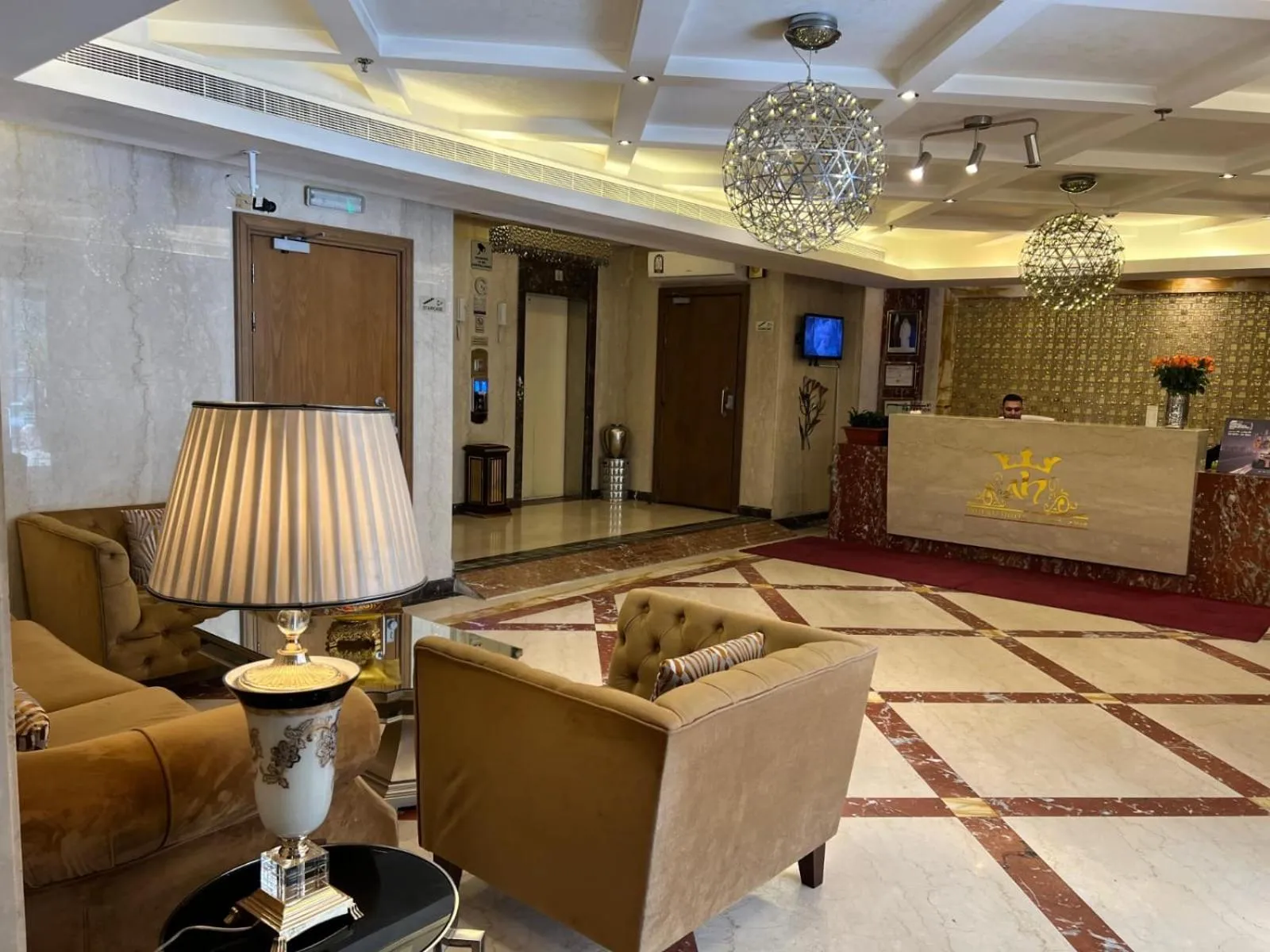 Lobby or reception in Asherij Hotel