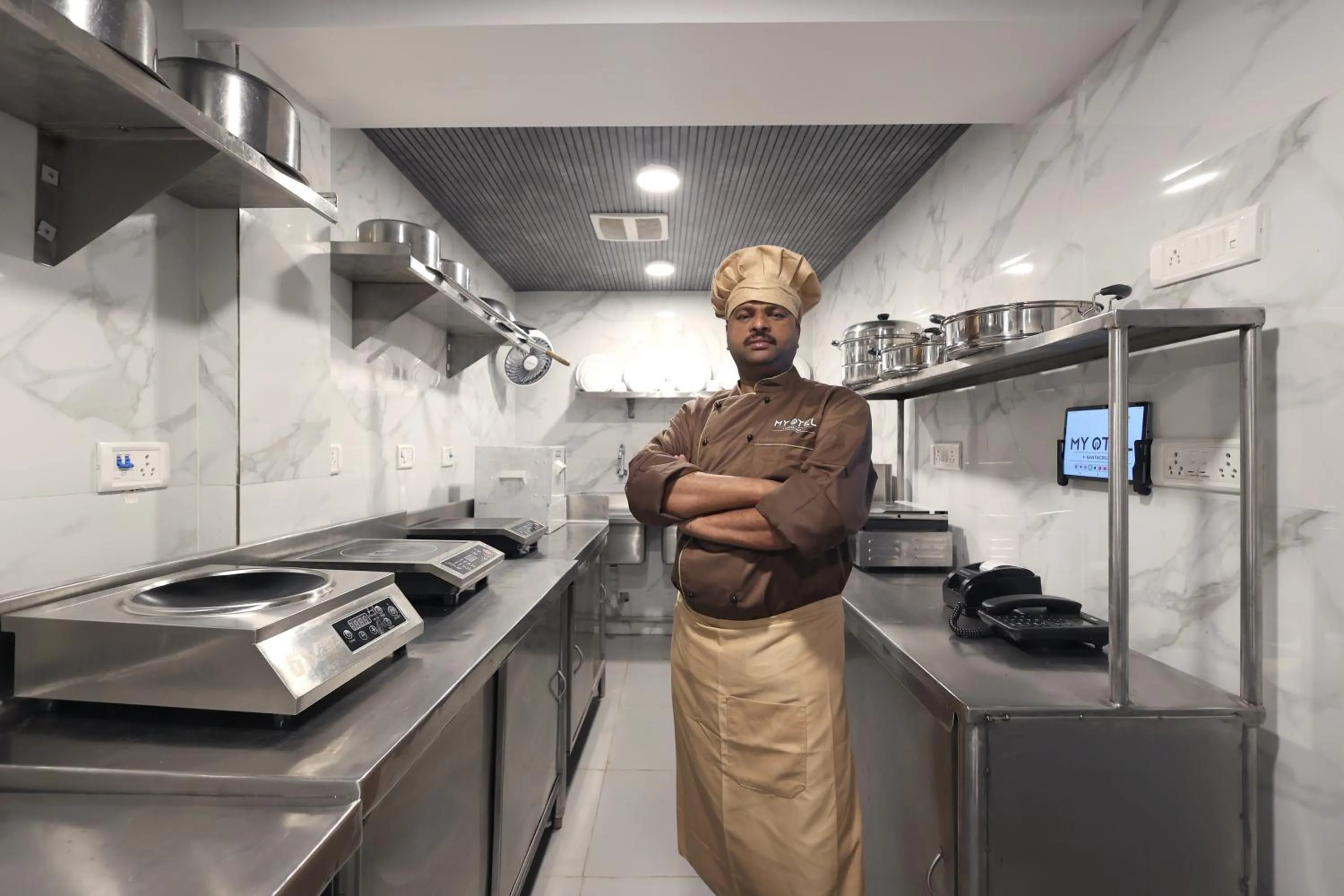 kitchen in MyOtel - Santacruz