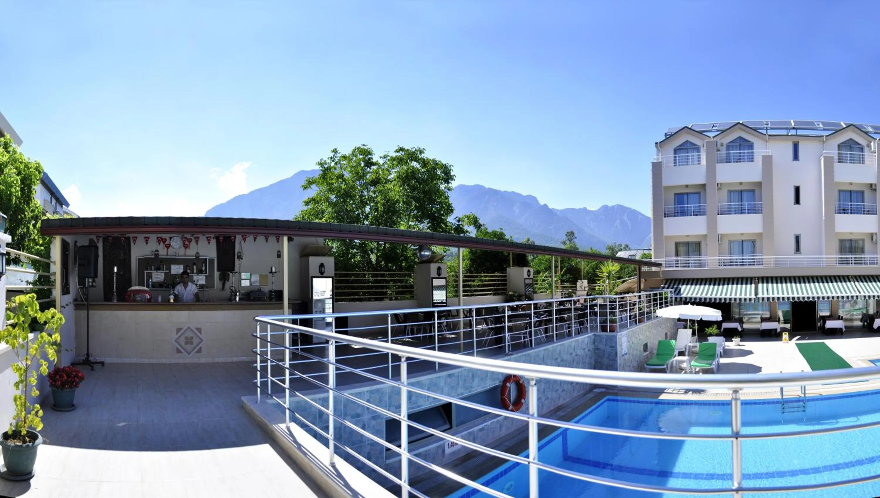 Patio in Erkal Resort Hotel