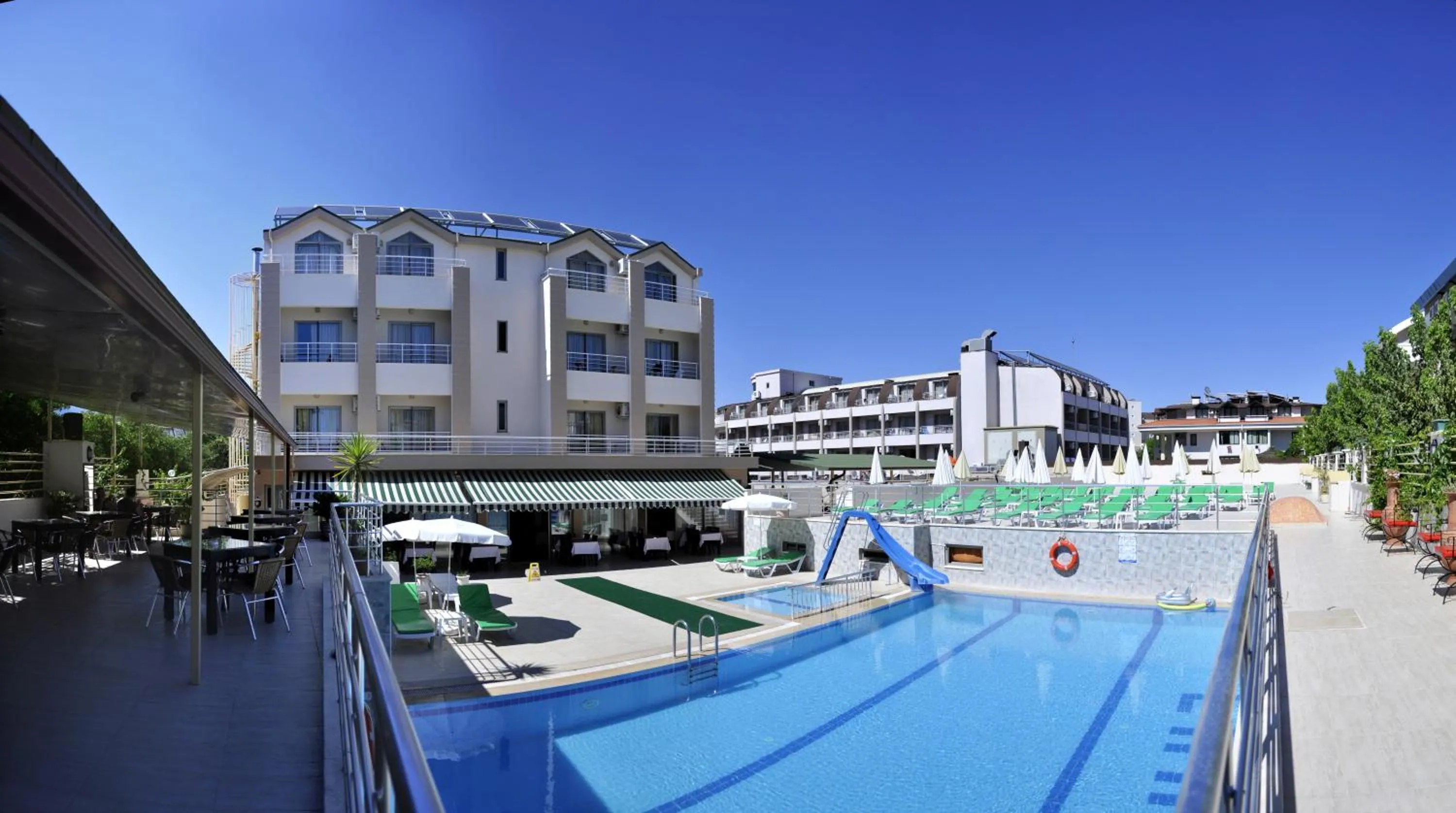 Patio in Erkal Resort Hotel