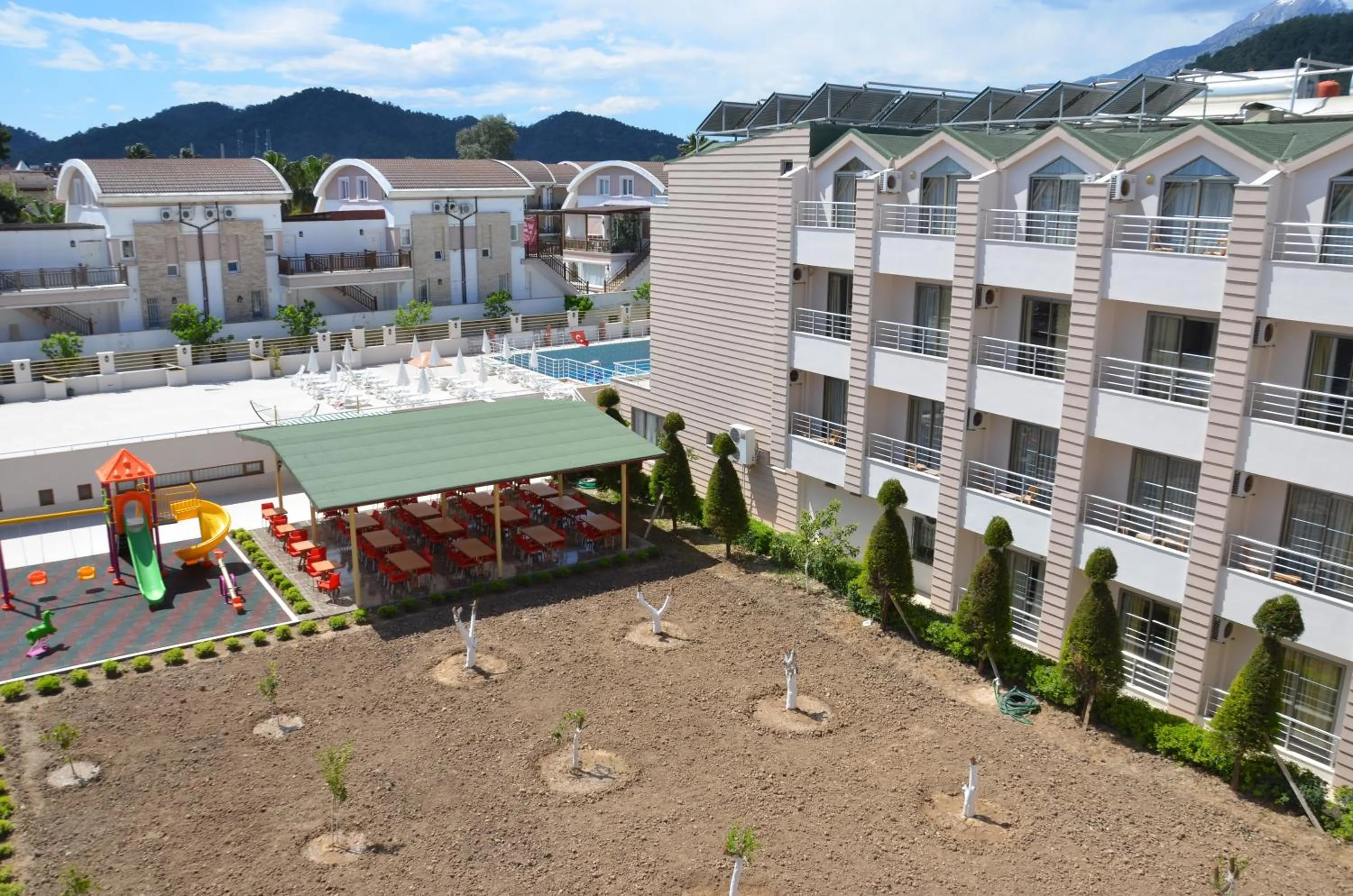 Bird's eye view in Erkal Resort Hotel