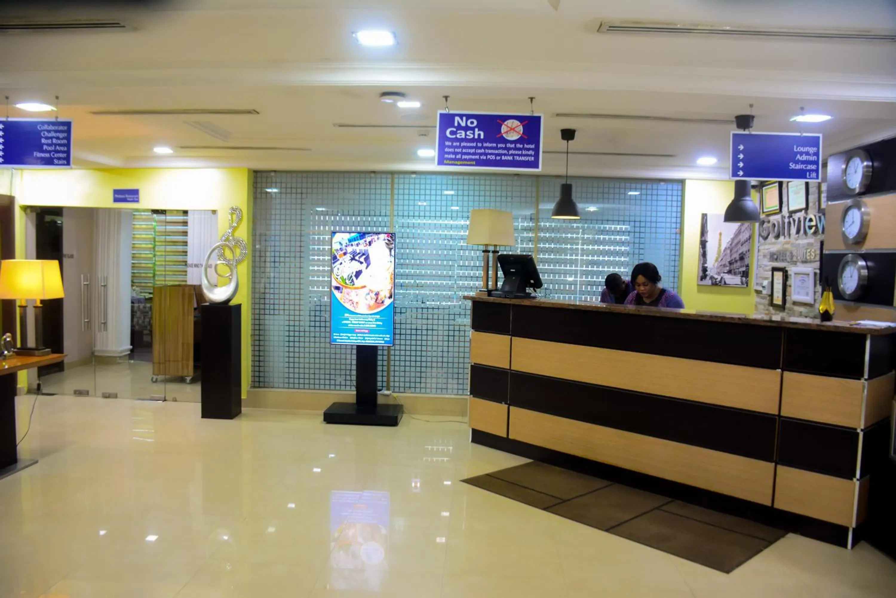 Lobby or reception in GolfView Suites & Conference Center