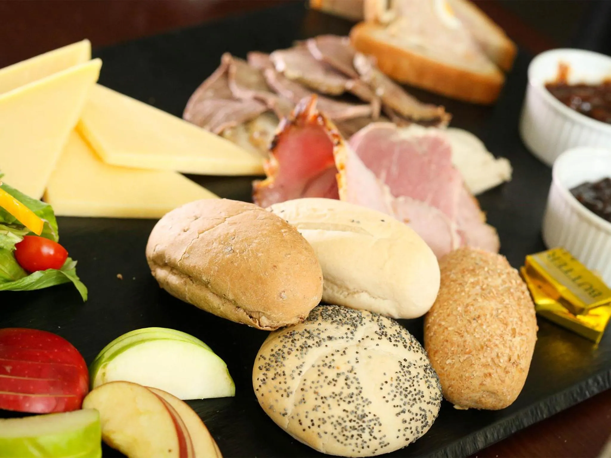 Food close-up in Cuttle Bridge Inn Hotel - NEC / Birmingham Airport