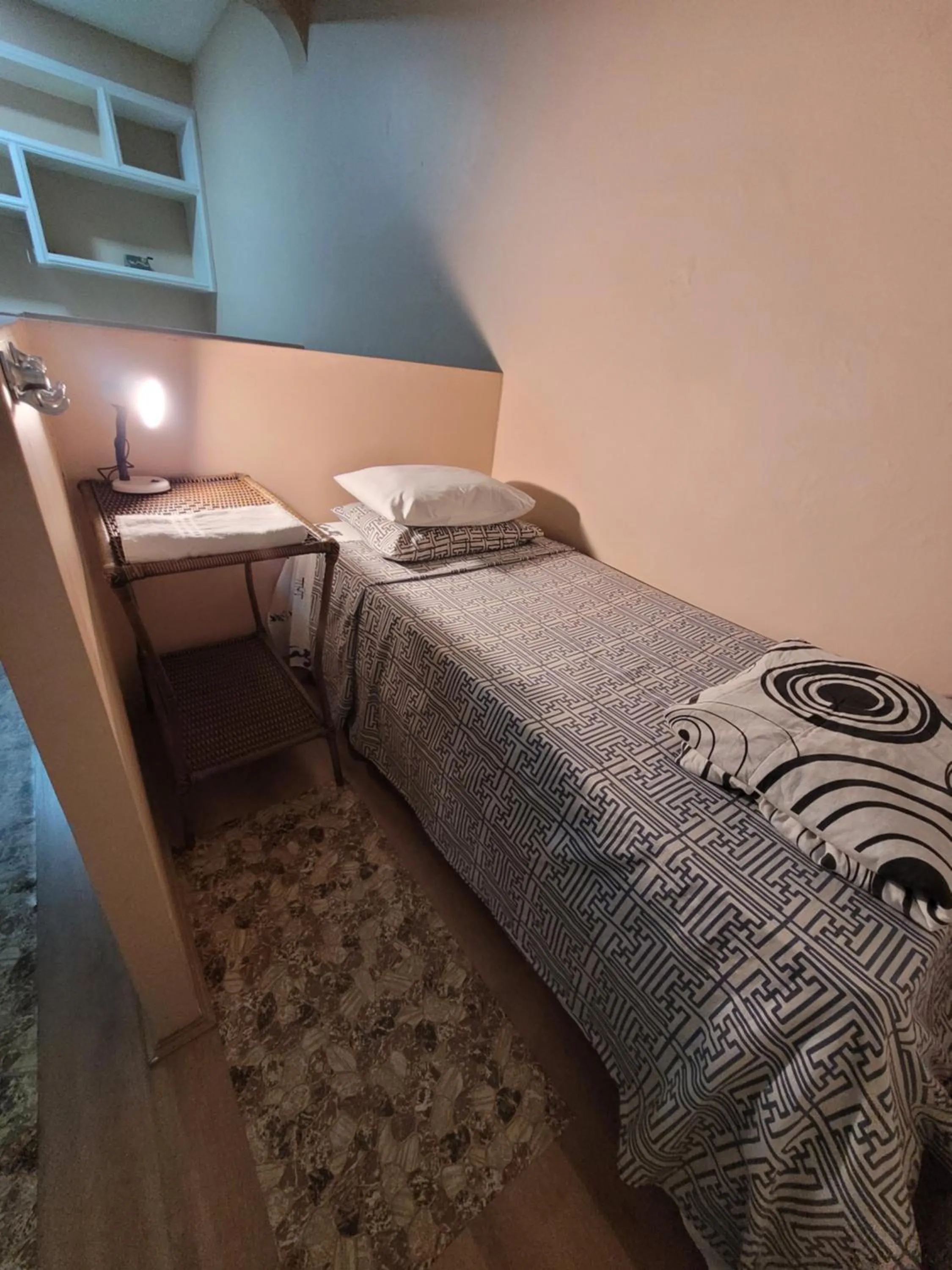 Bed in Kzazendf Cama&Cafe Hospedagem Familiar