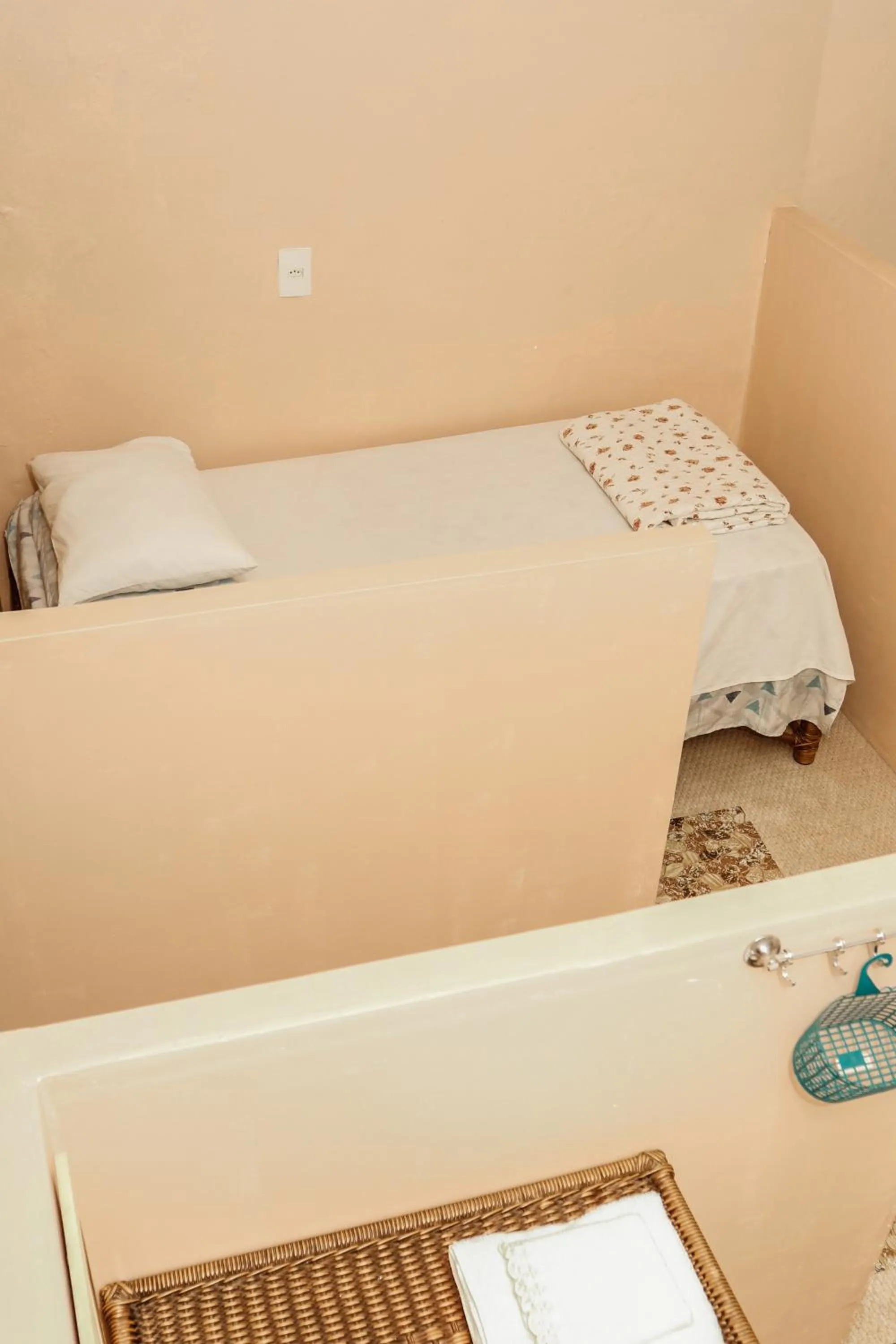 Bed in Kzazendf Cama&Cafe Hospedagem Familiar