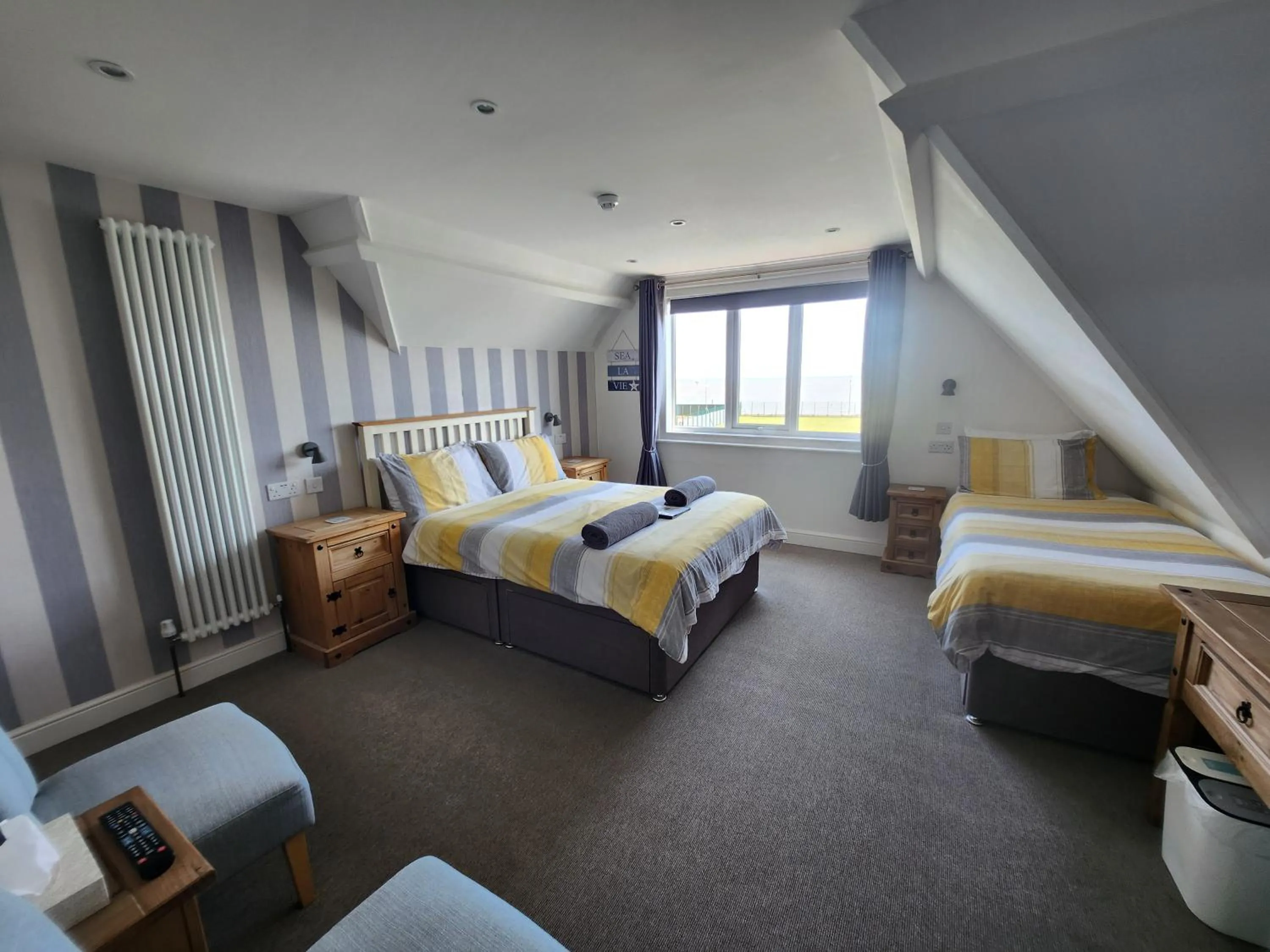 Bed in South Beach B & B