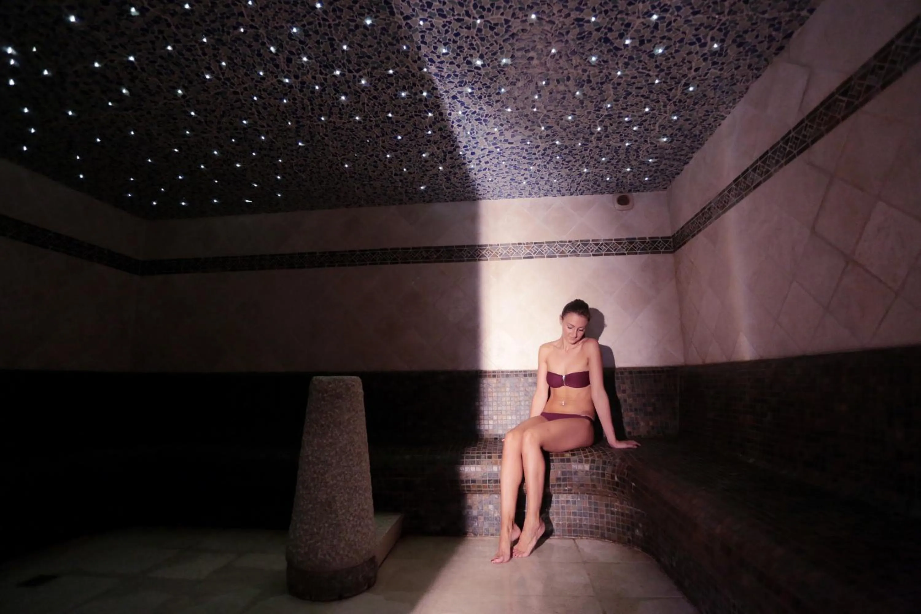 Steam room in Les Cornettes