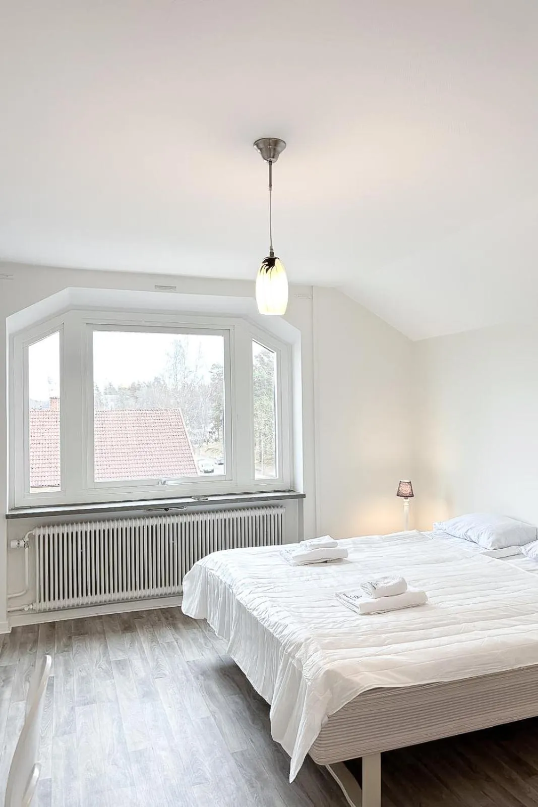 Bed in Säffle Suites by Svaneholm Hotel