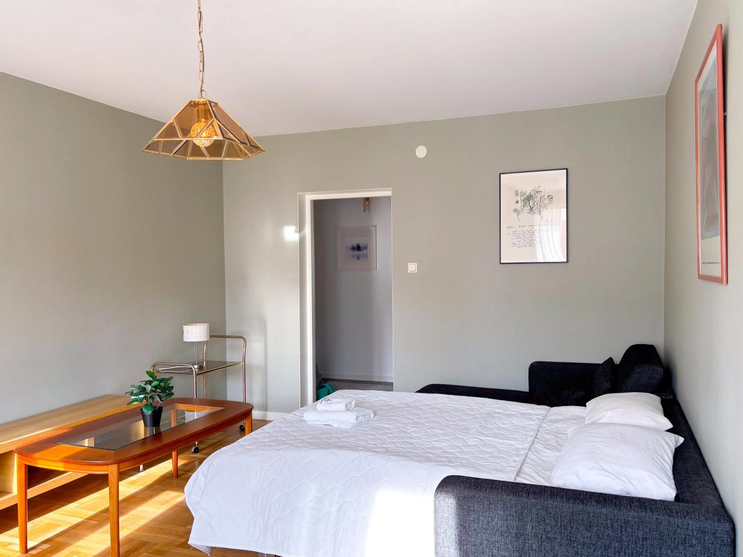 Bed in Säffle Suites by Svaneholm Hotel