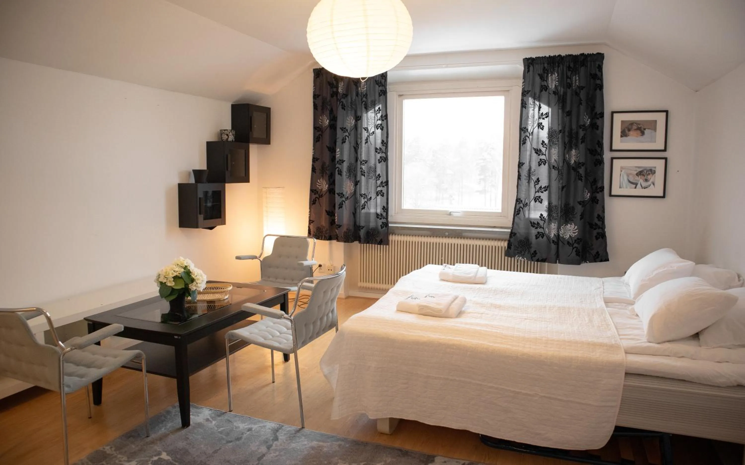 Bed in Säffle Suites by Svaneholm Hotel