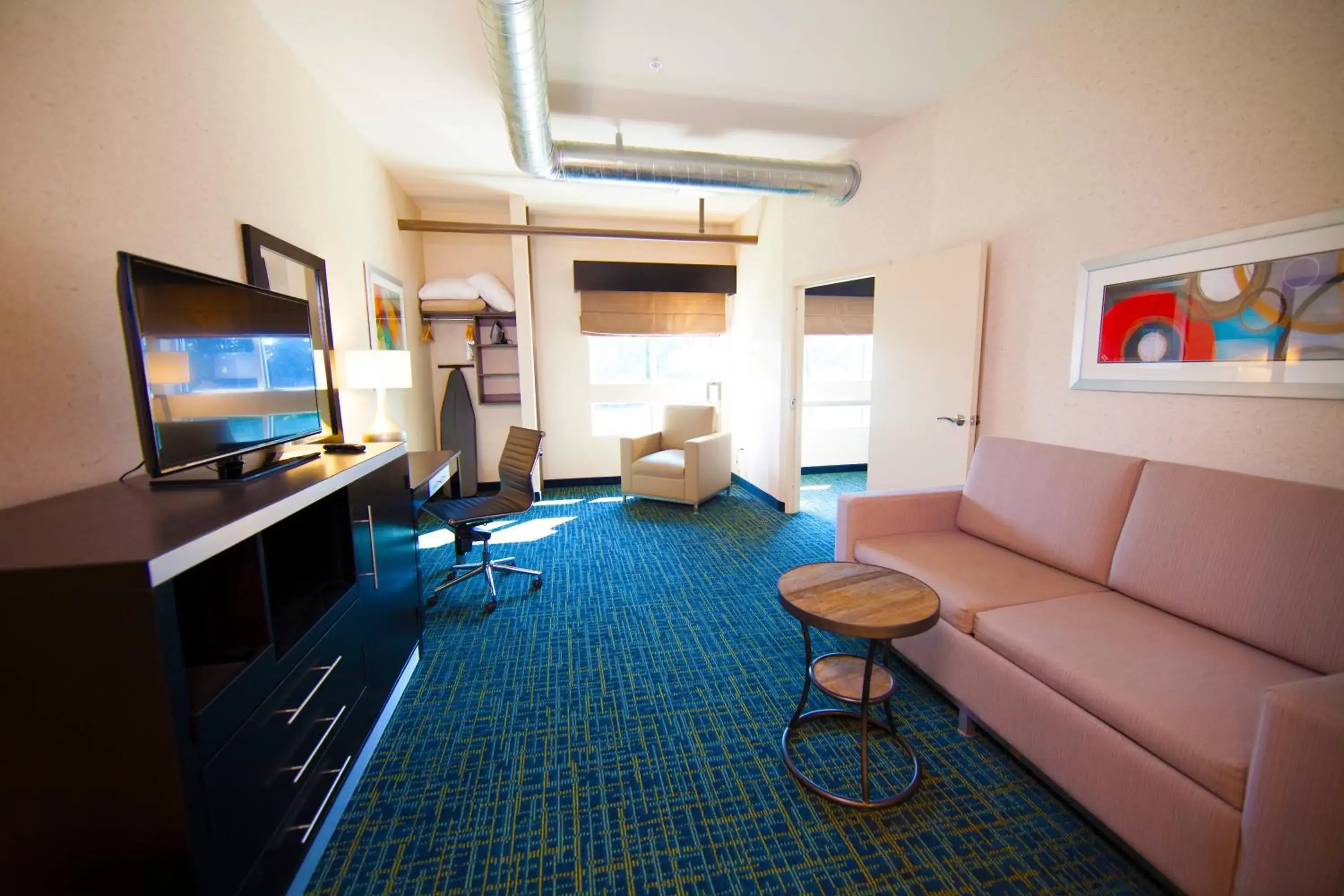 Living room in Warehouse Hotel at The Nook Living room in Warehouse Hotel at The Nook