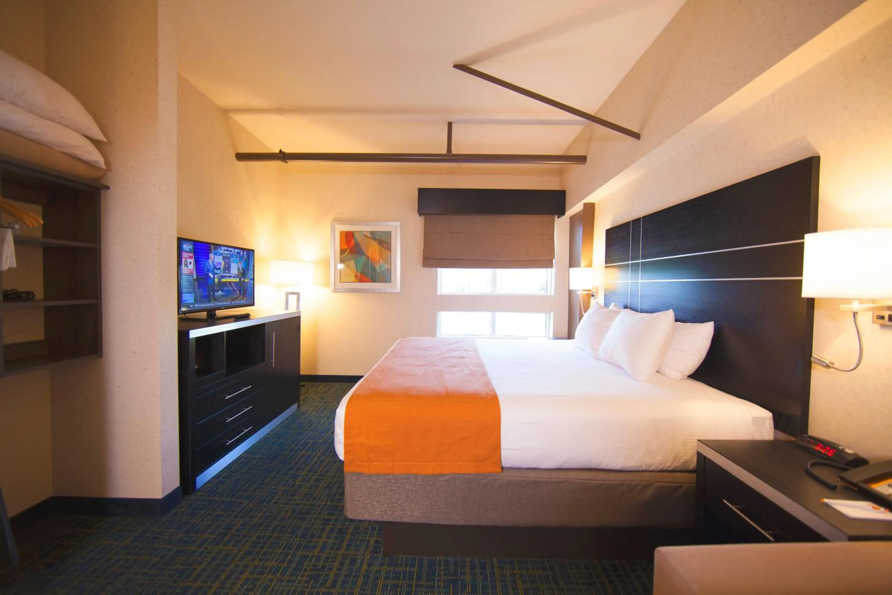 Bed in Warehouse Hotel at The Nook