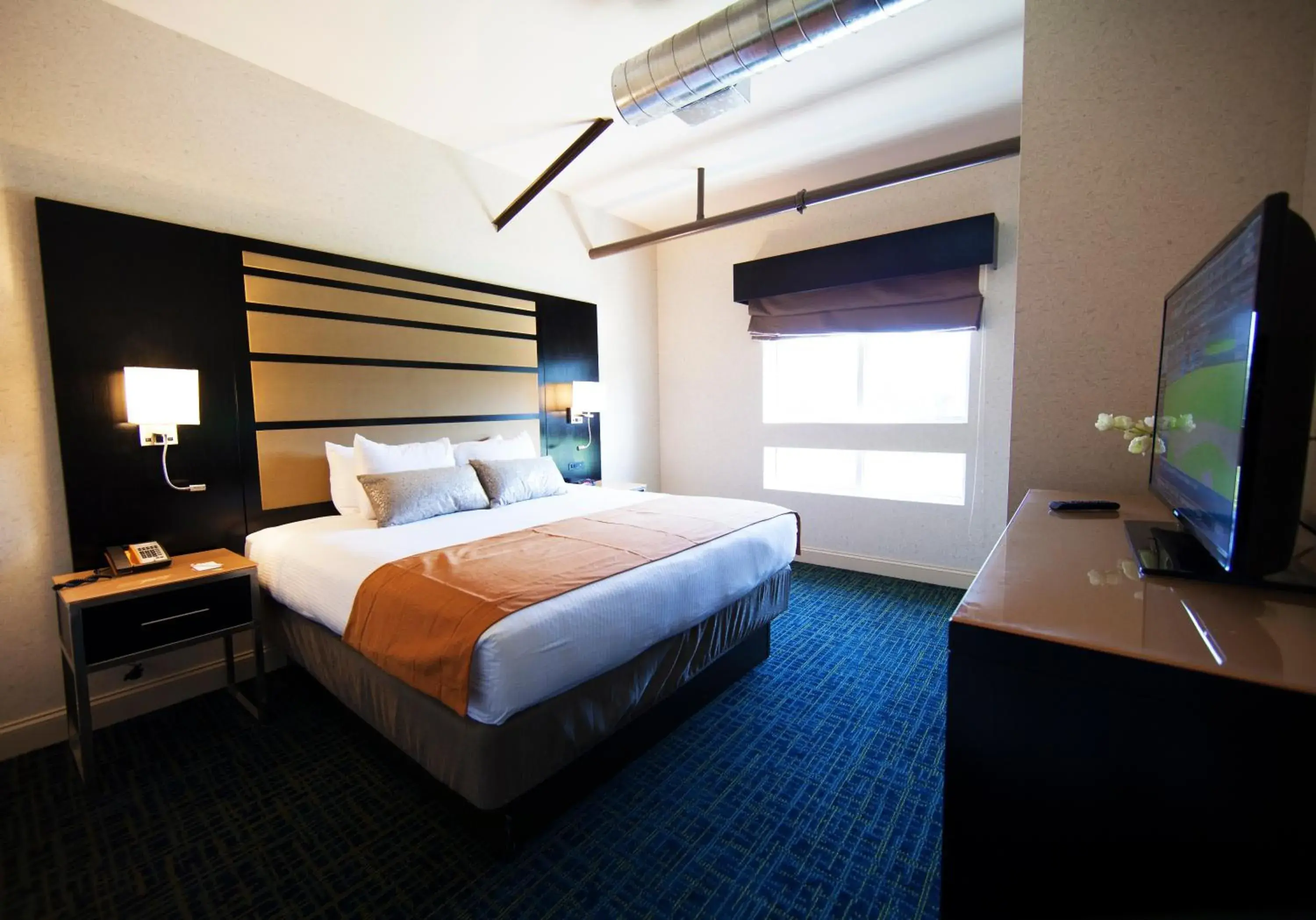 Bed in Warehouse Hotel at The Nook Bed in Warehouse Hotel at The Nook