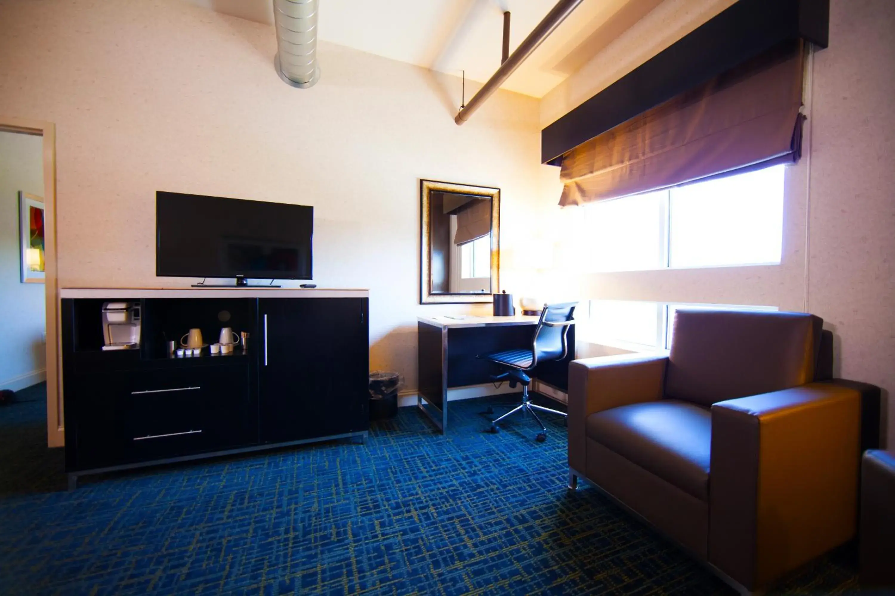 Living room in Warehouse Hotel at The Nook Living room in Warehouse Hotel at The Nook