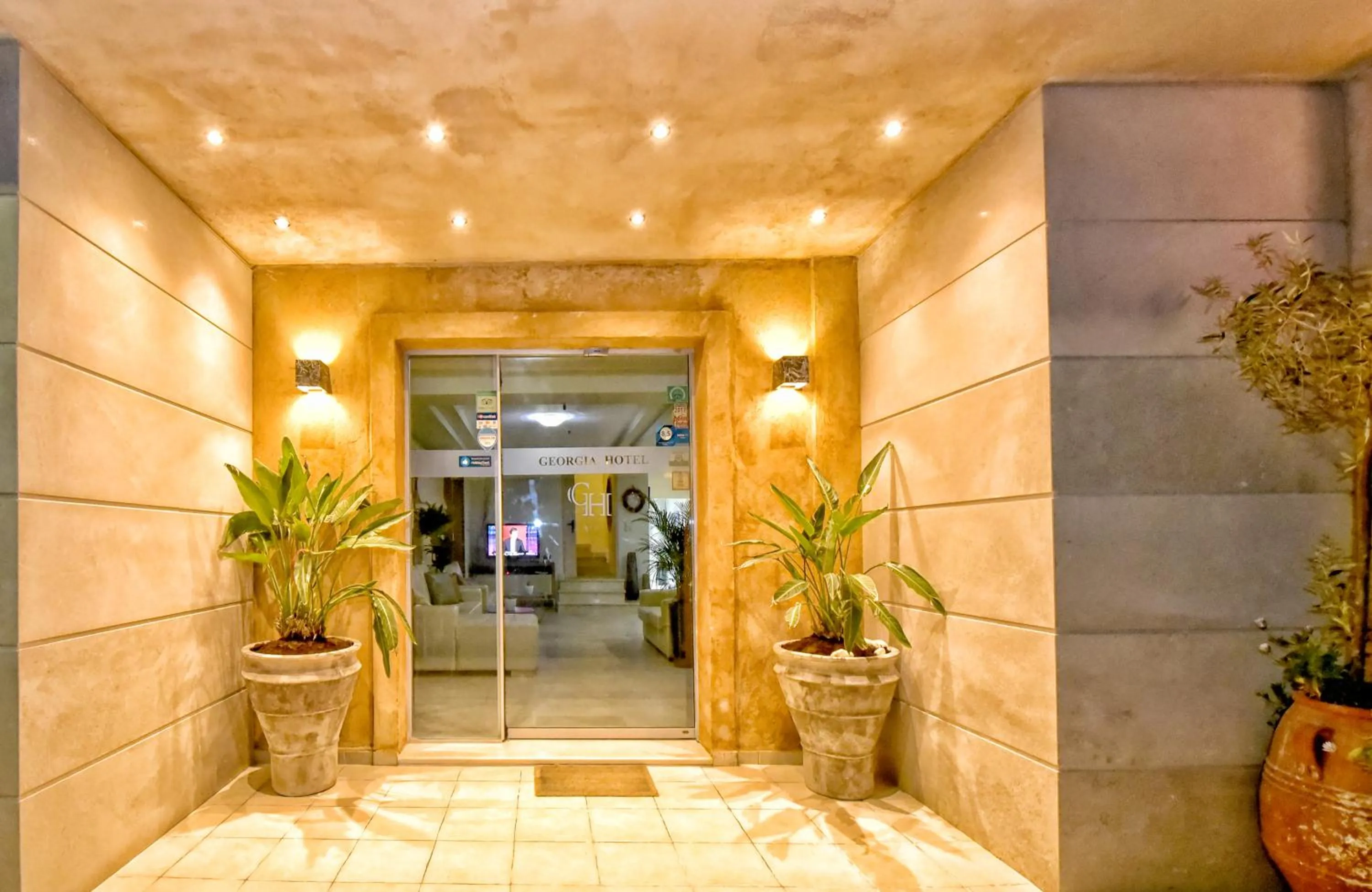 Facade/entrance in Georgia's Garden by Omilos Hotels