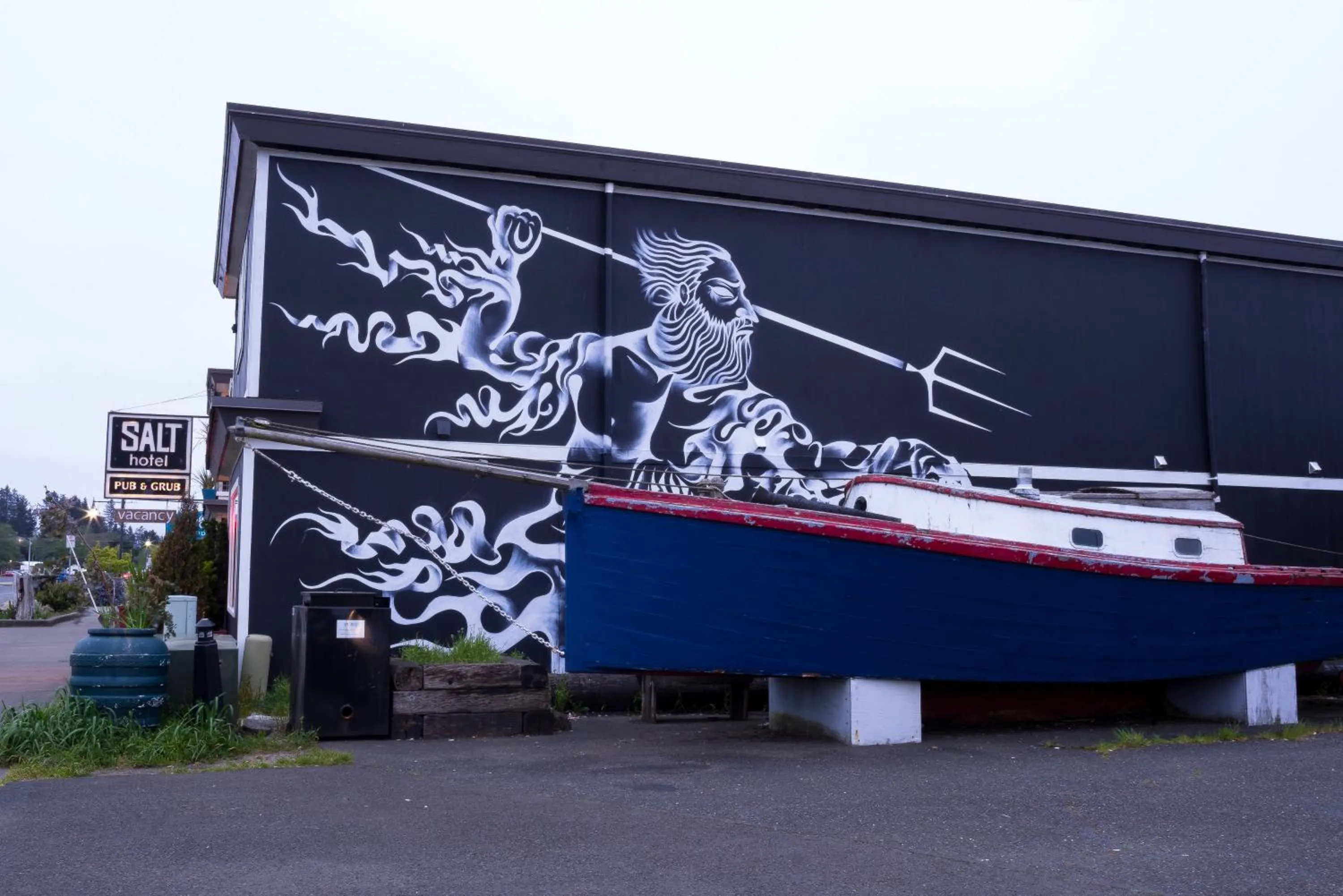 Property building in Salt Hotel & Pub